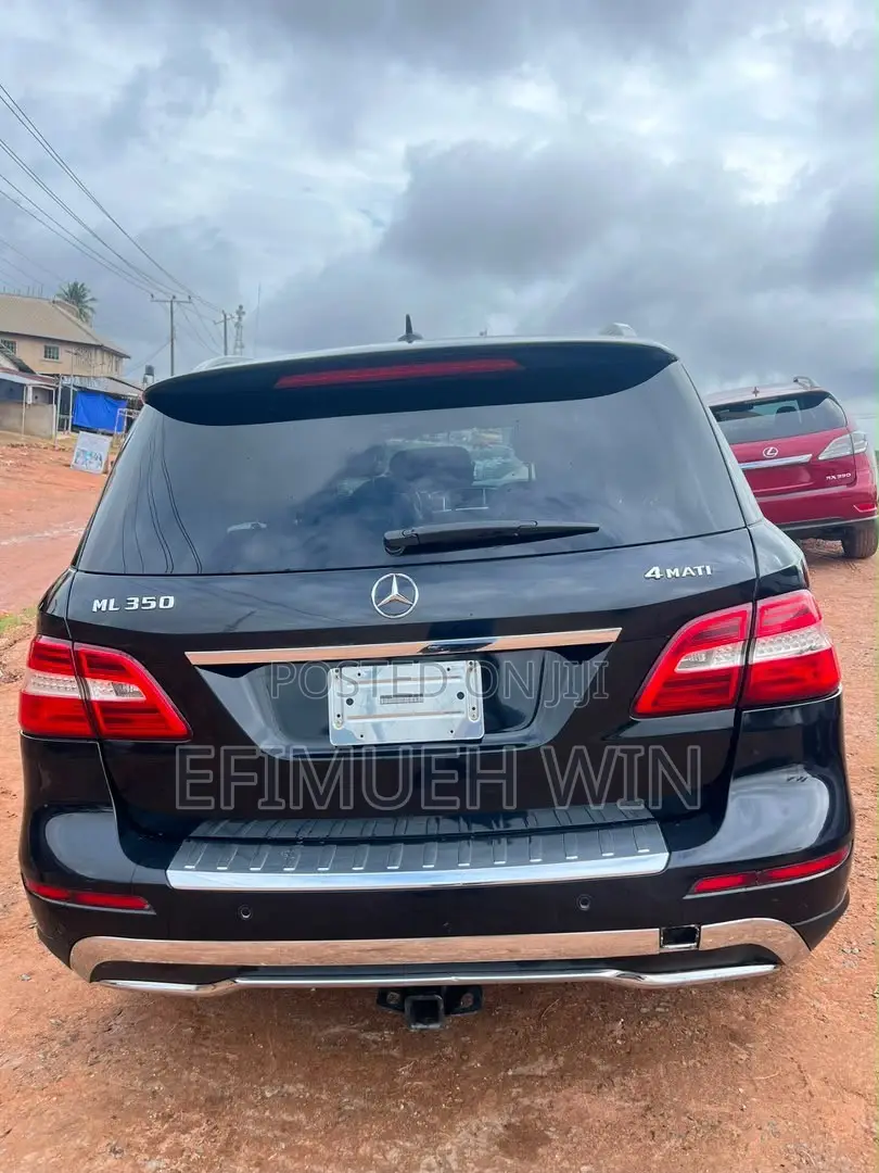 Mercedes-Benz M Class ML 350 4Matic 2012 Black