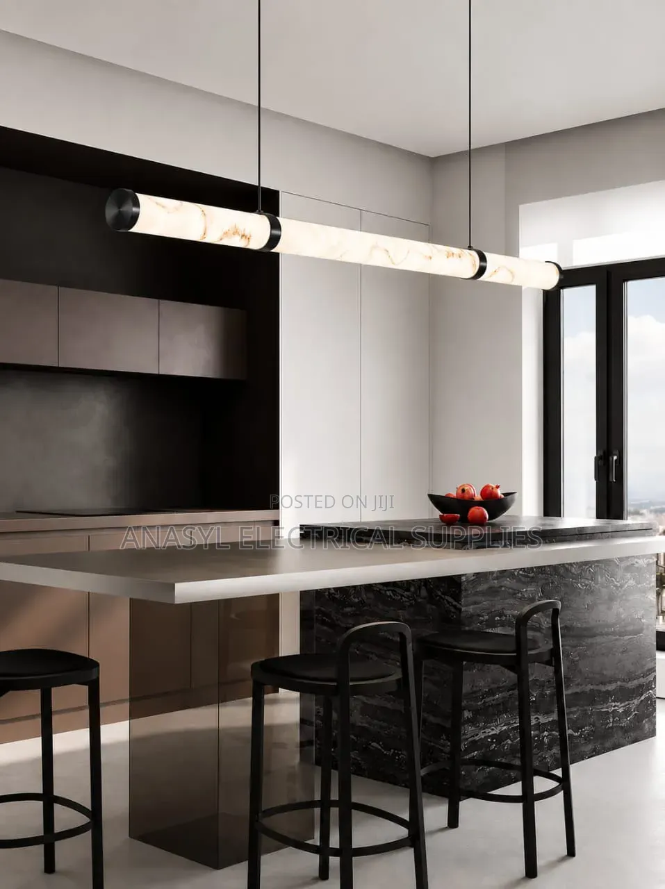 An Italian Linear LED Pendant Light