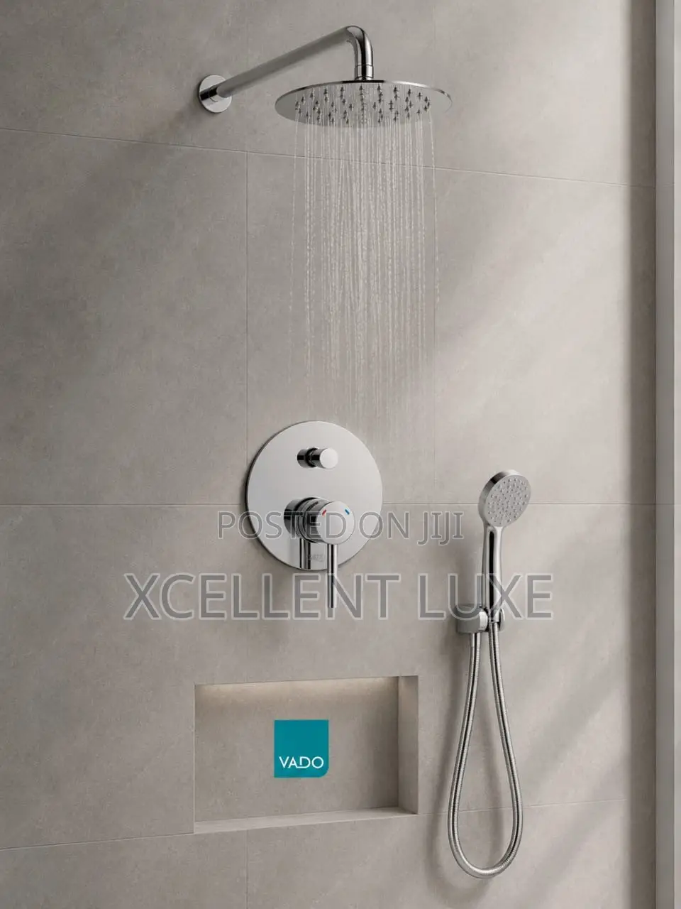 VADO Phase Concealed Shower Mixer With Shower Diverter( Made in Uk)