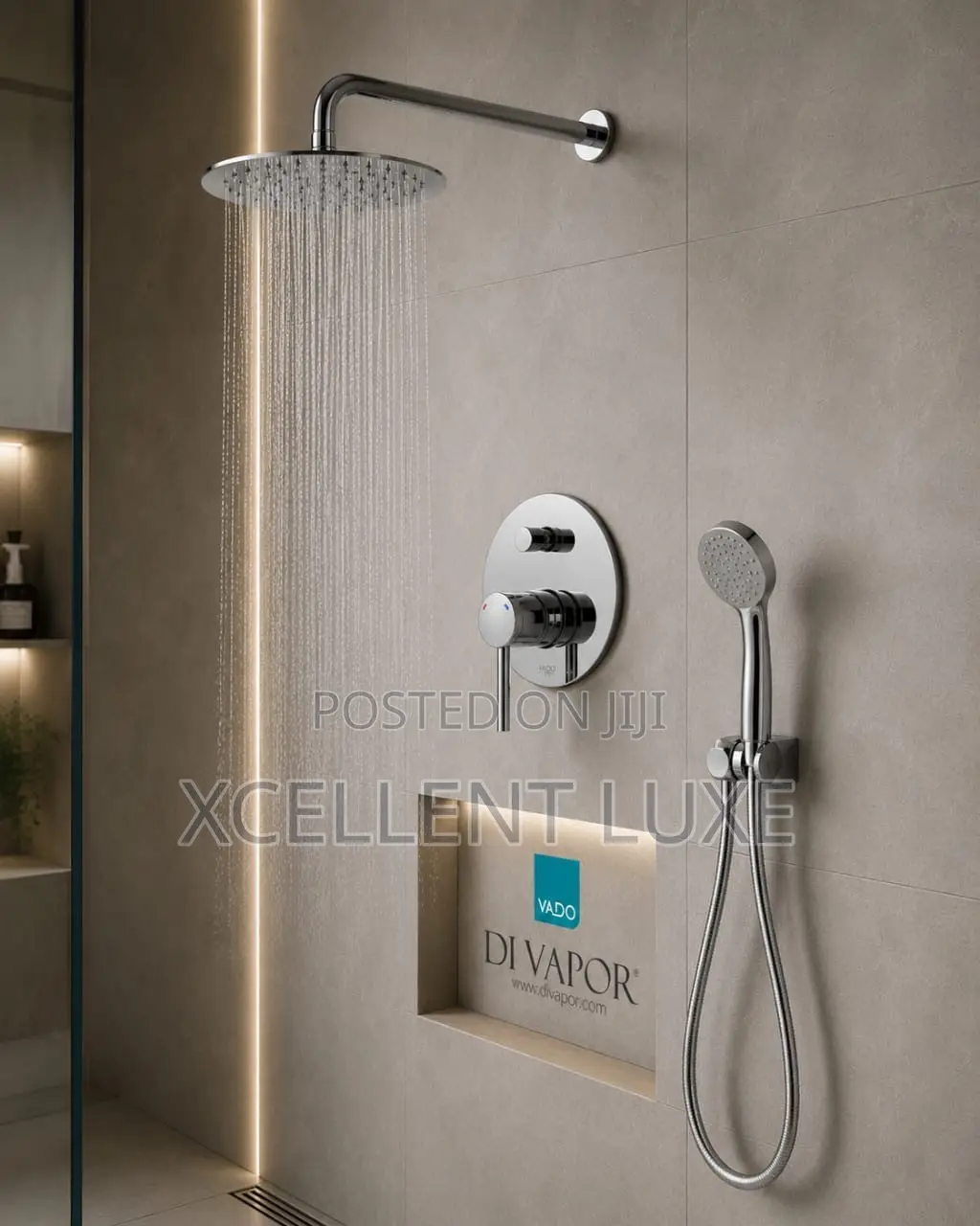 VADO Phase Concealed Shower Mixer With Shower Diverter( Made in Uk)