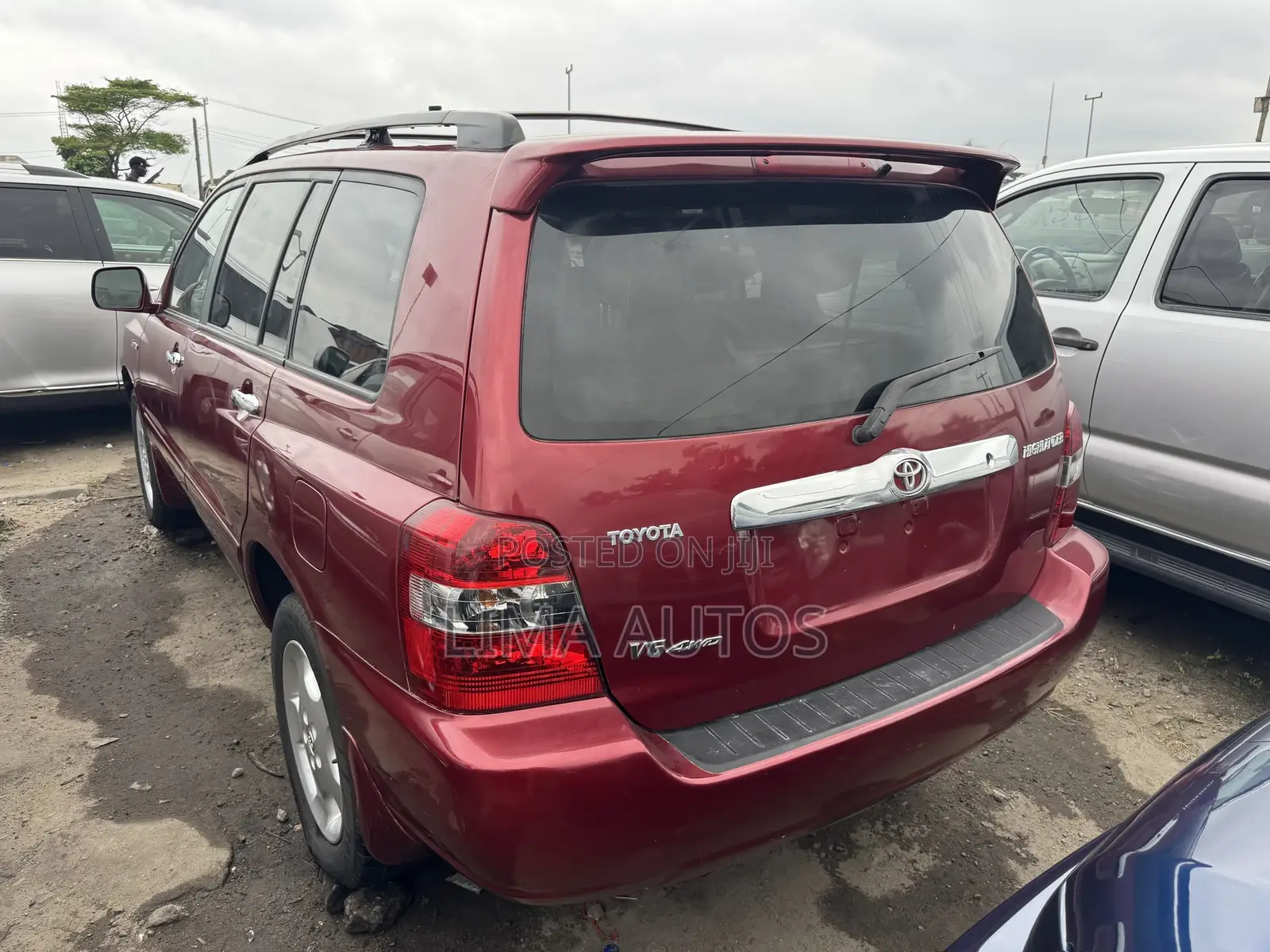 Toyota Highlander 2006 Red
