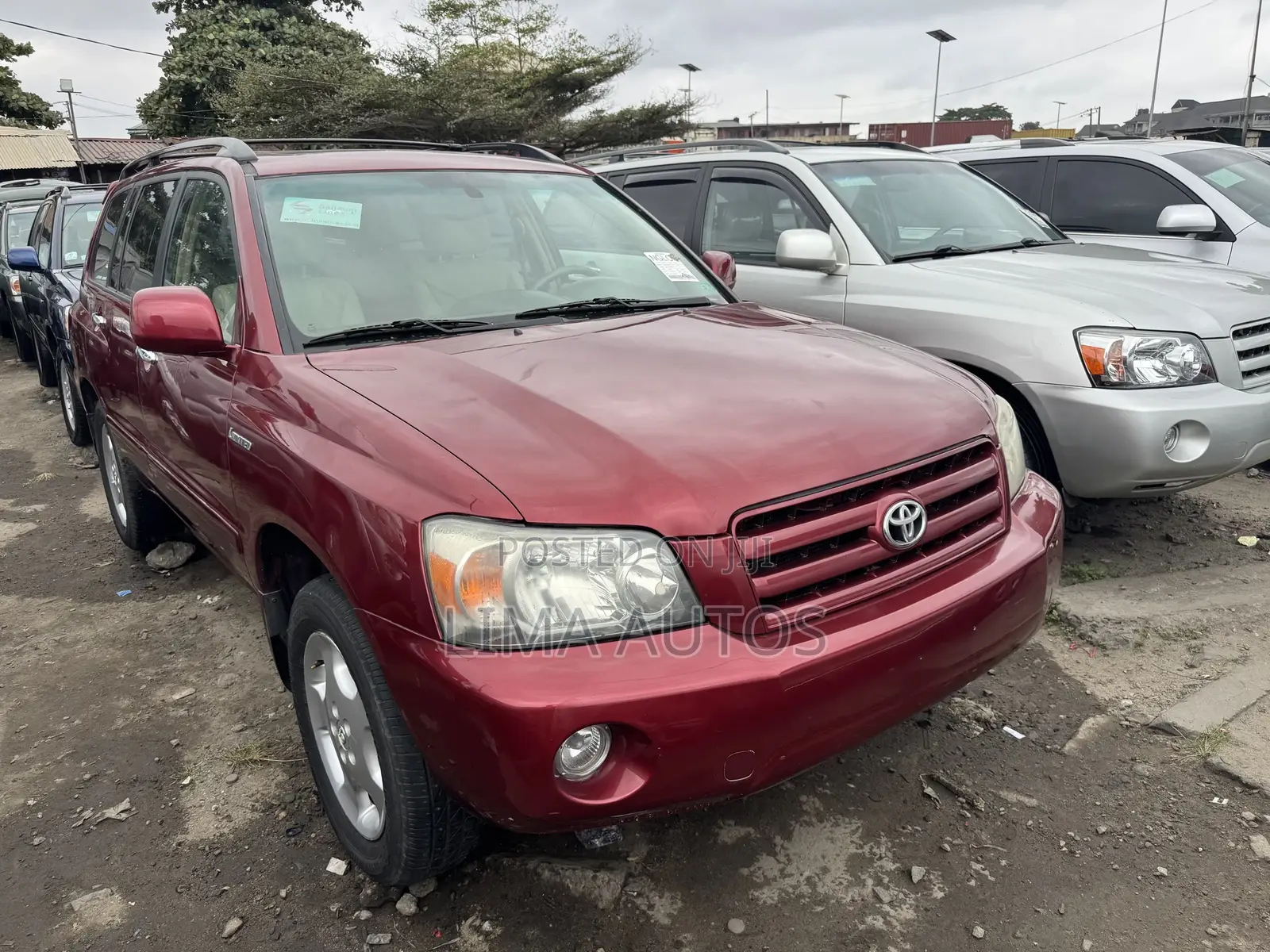Toyota Highlander 2006 Red