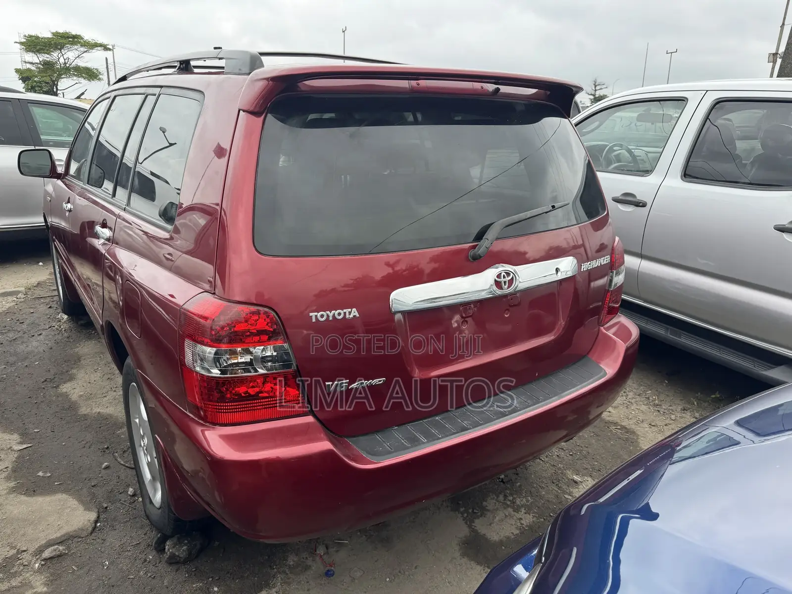 Toyota Highlander 2006 Red