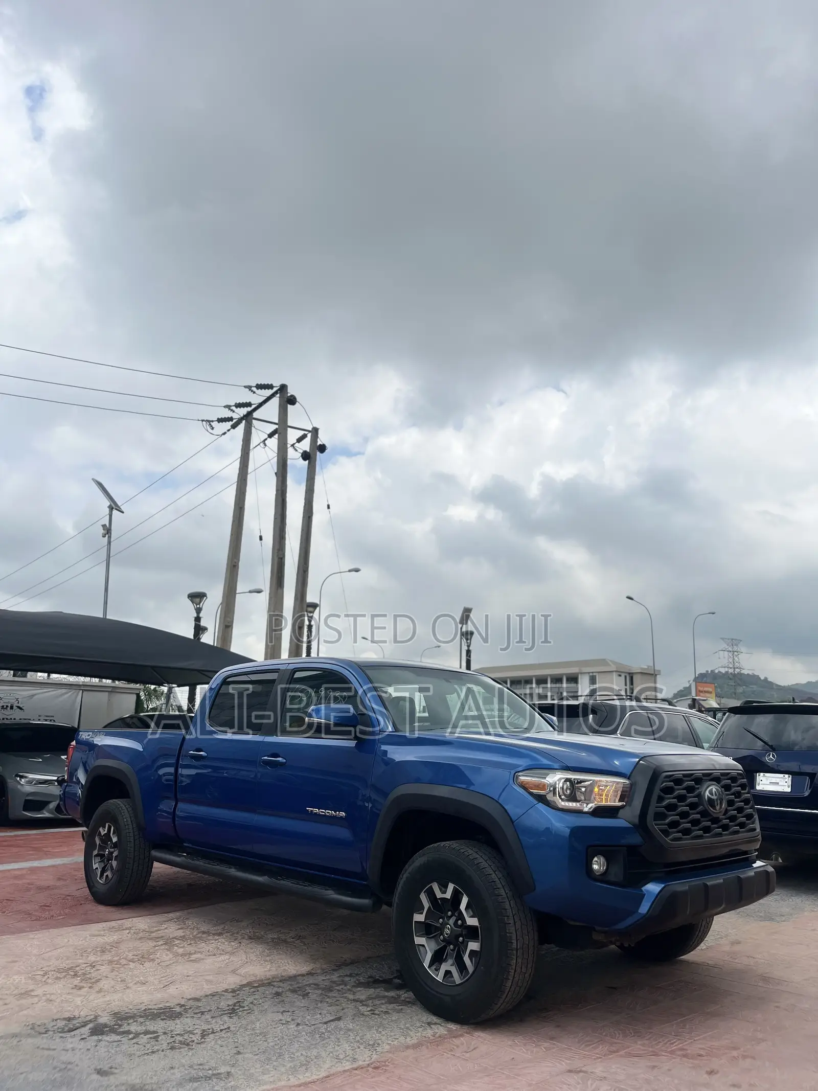 Toyota Tacoma 4dr Double Cab 2016 Blue
