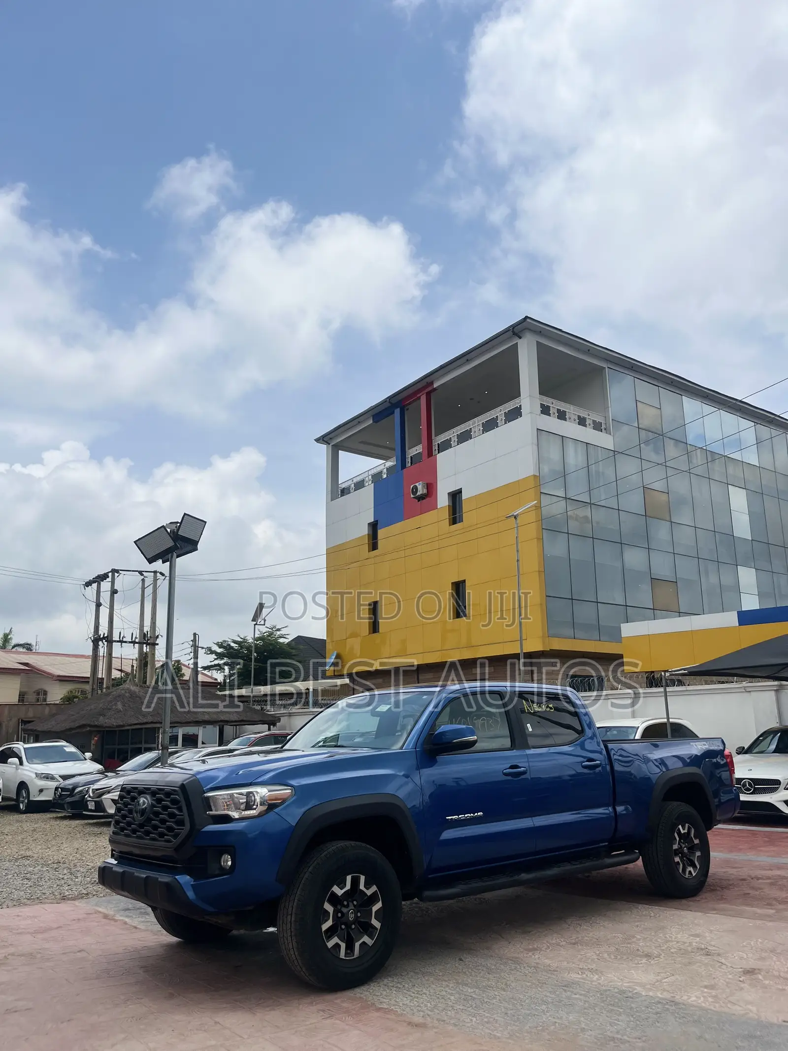 Toyota Tacoma 4dr Double Cab 2016 Blue