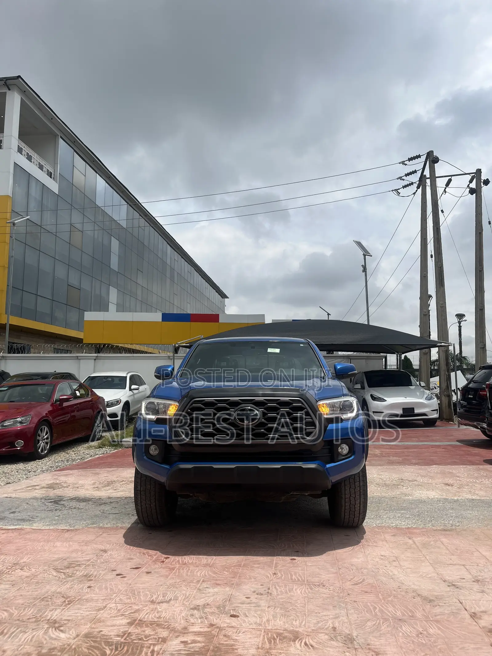 Toyota Tacoma 4dr Double Cab 2016 Blue