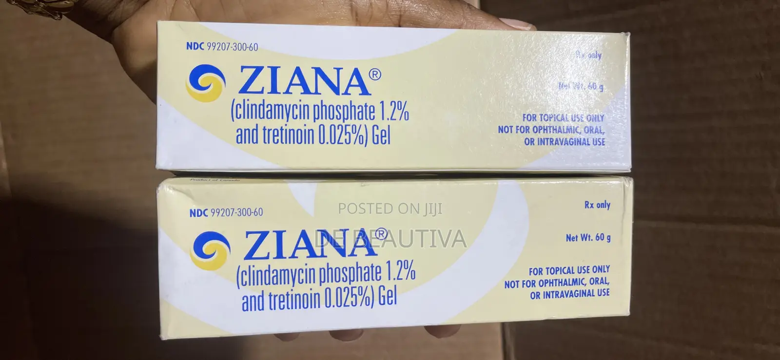 ZIANA Gel 60g – Clindamycin Phosphate 1.2% + Tretinoin 0.025%
