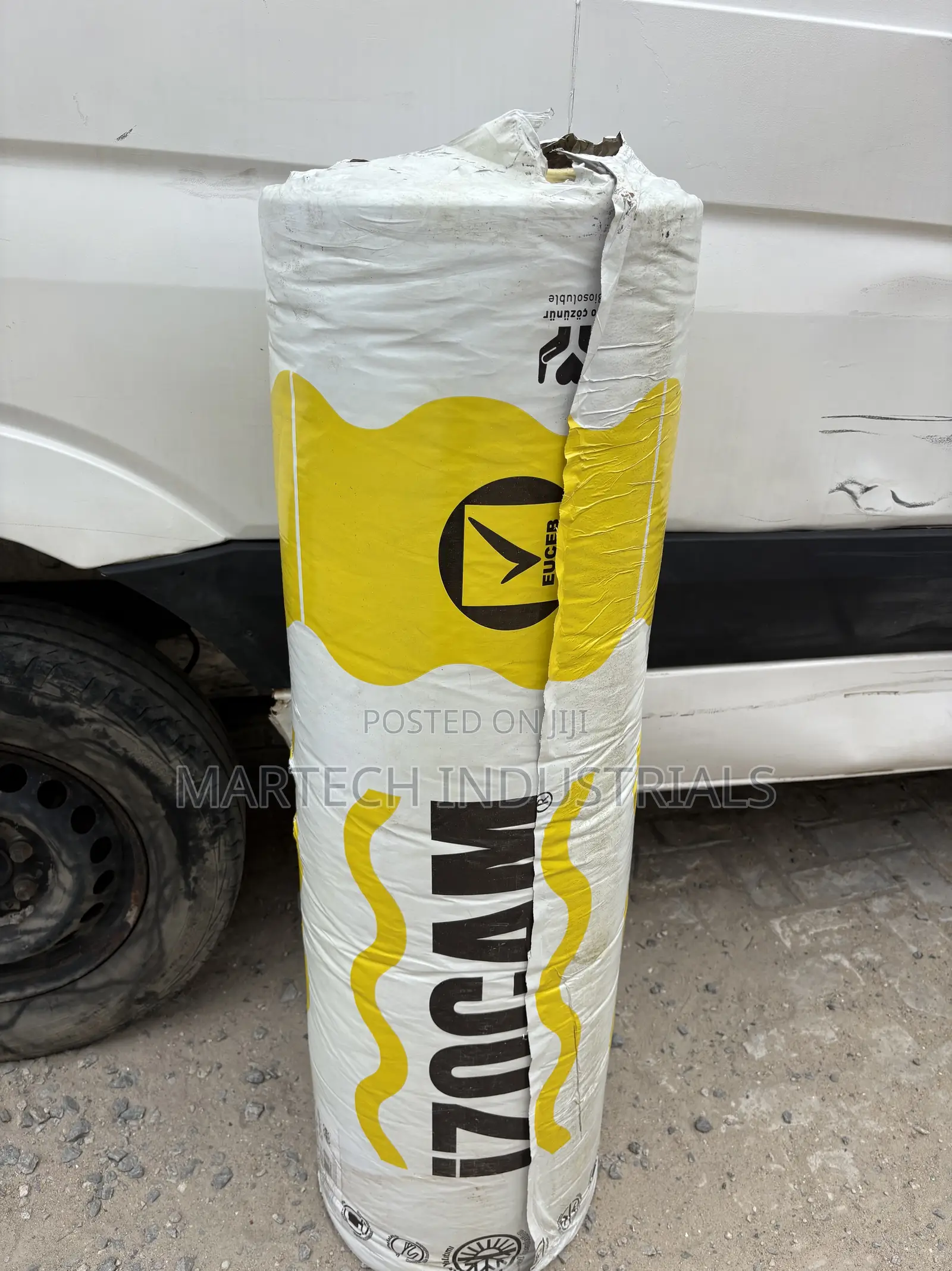 Izocam Fiberglass With Aluminum 50mm