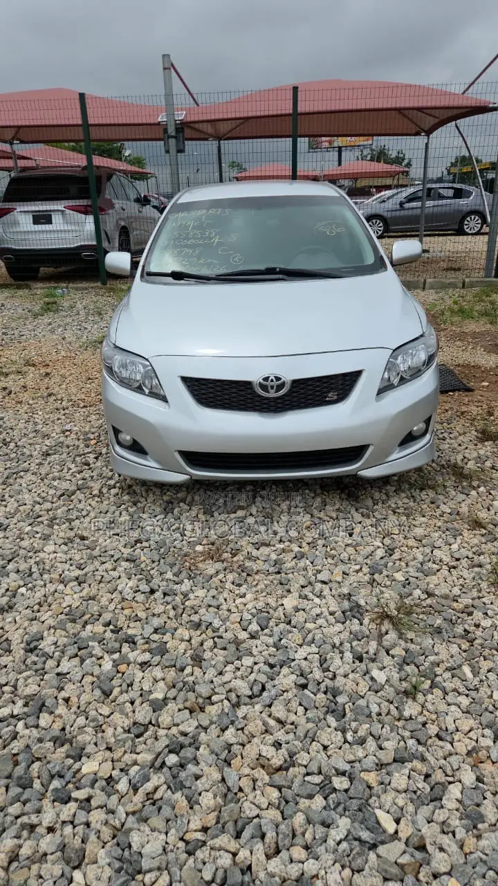 Toyota Corolla S 4dr Sedan (1.8L 4cyl 4A) 2010 Silver