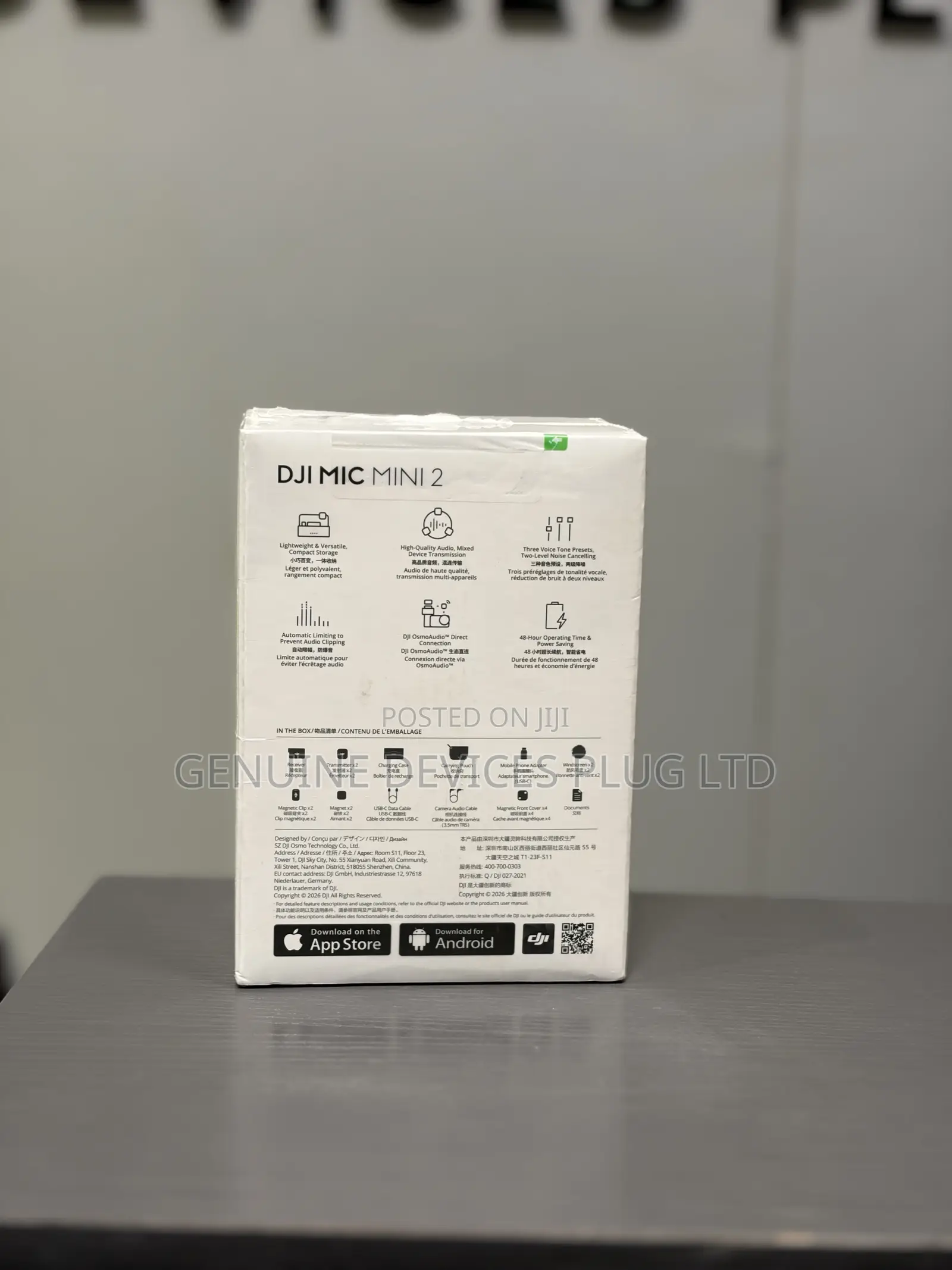 DJI Mic Mini 2 Wireless Microphone for Camera, Android iPhone Laptop