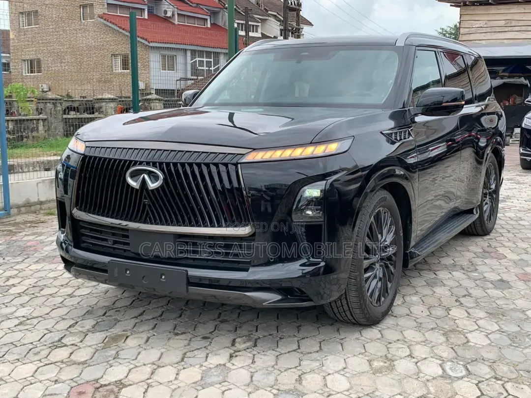 New Infiniti QX80 2025 Black