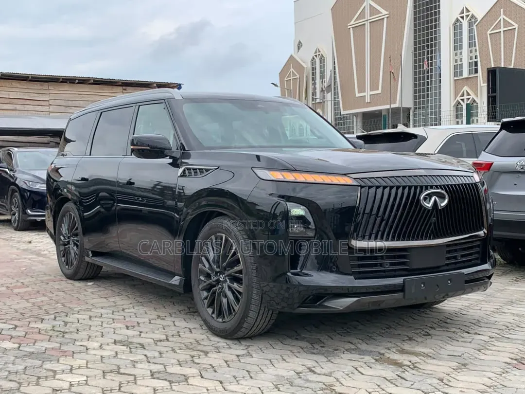 New Infiniti QX80 2025 Black