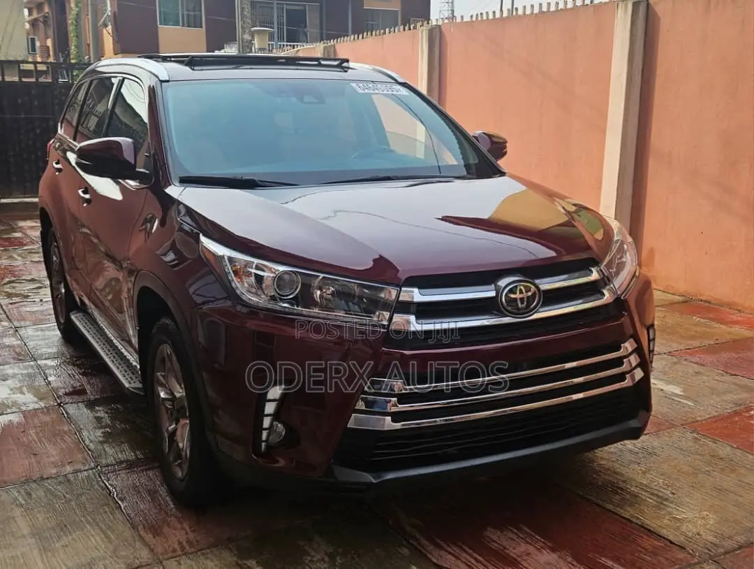 Toyota Highlander Limited Platinum 4x4 V6 (3.5L 6cyl 8A) 2018 Burgundy