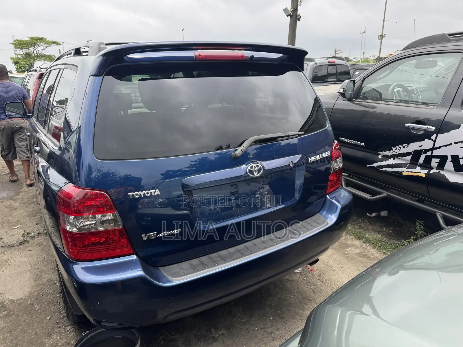 Toyota Highlander V6 2005 Blue