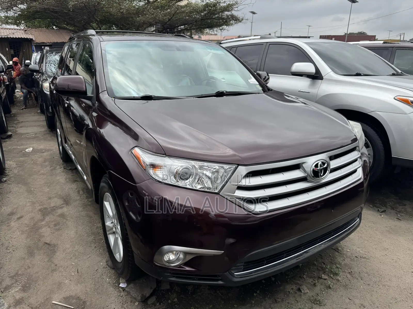 Toyota Highlander 2012 Burgundy