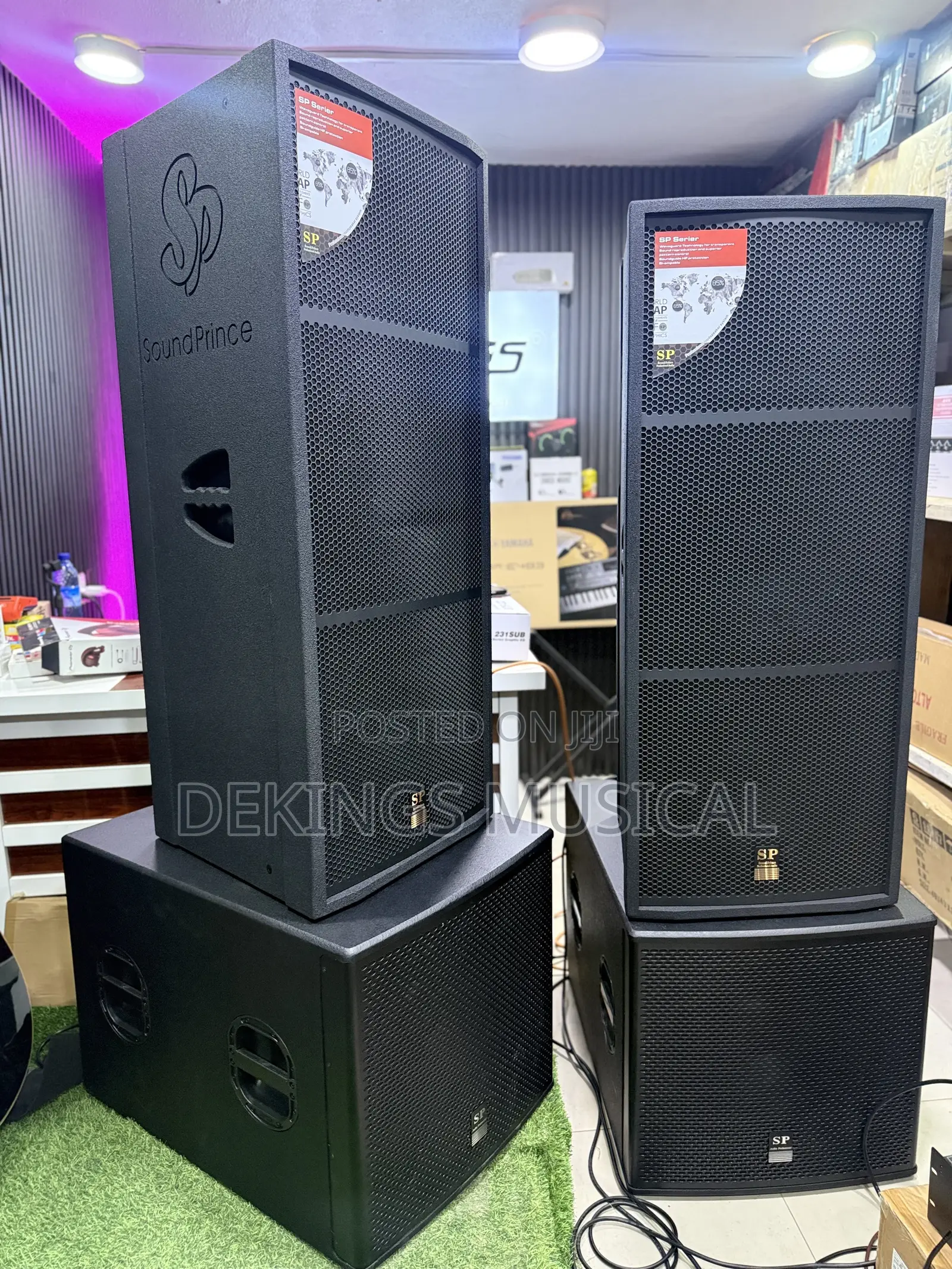 Sound Prince Speakers Sp132Ax and Sp18fx