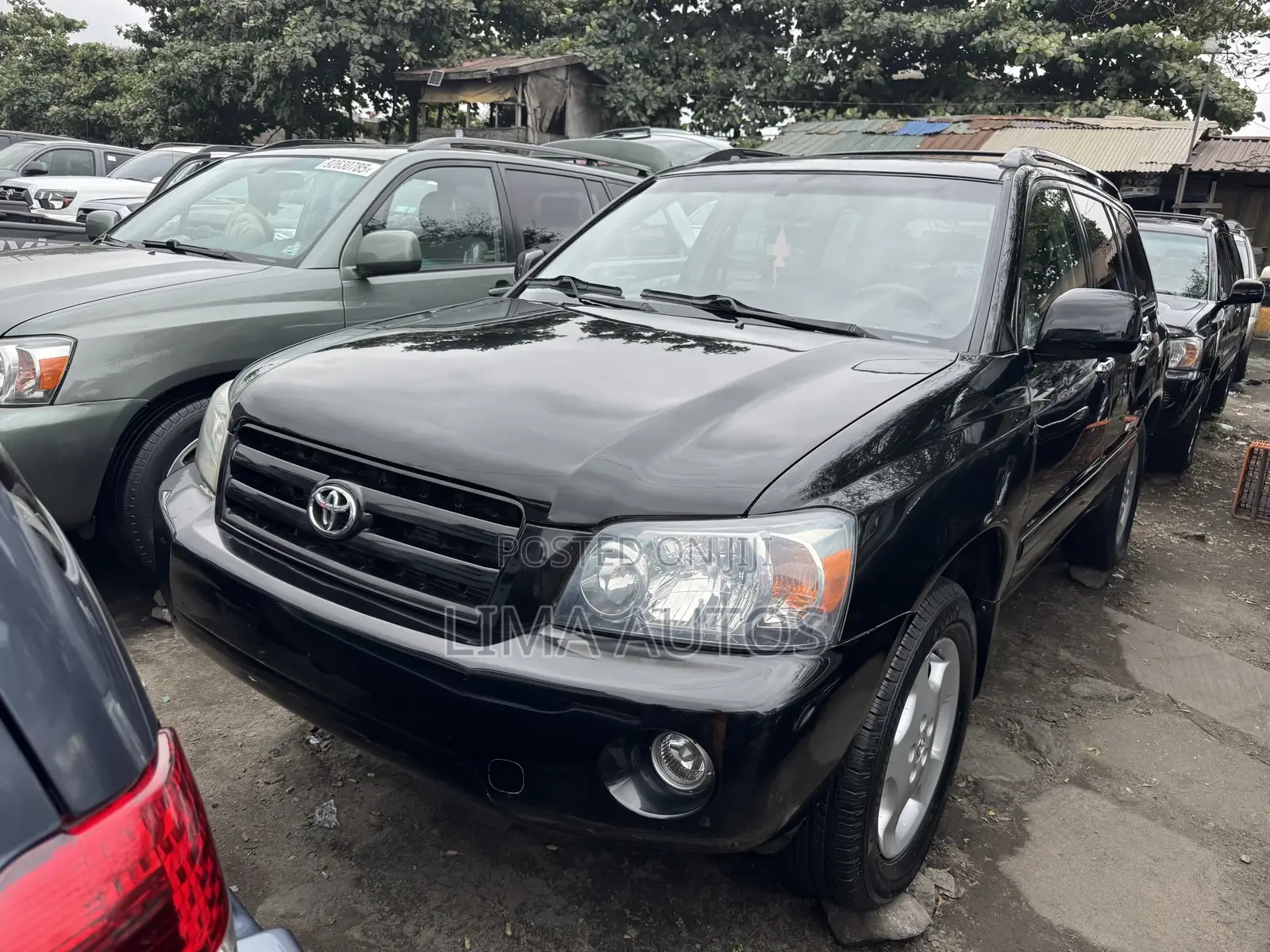 Toyota Highlander V6 2005 Black