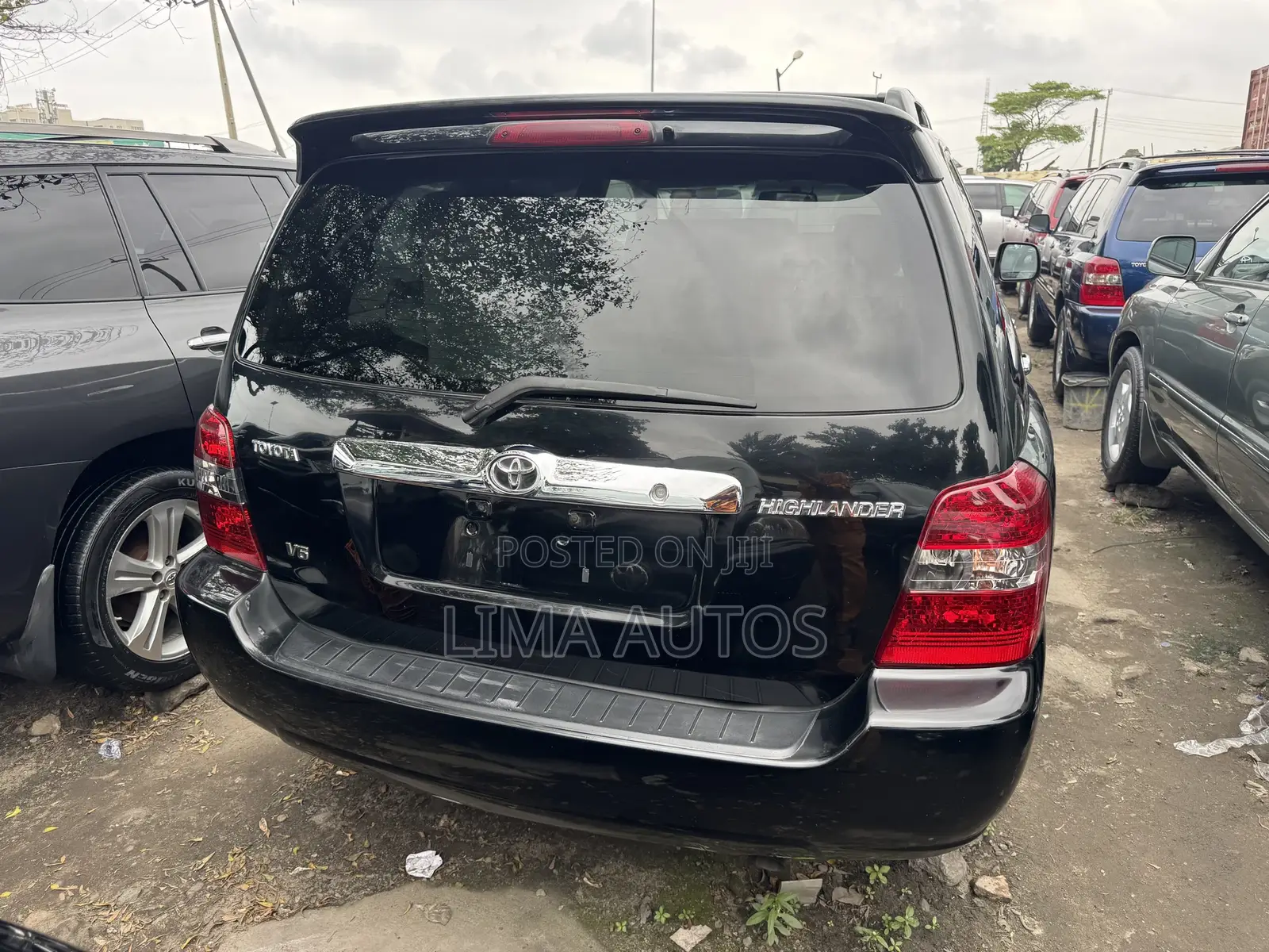 Toyota Highlander V6 2005 Black