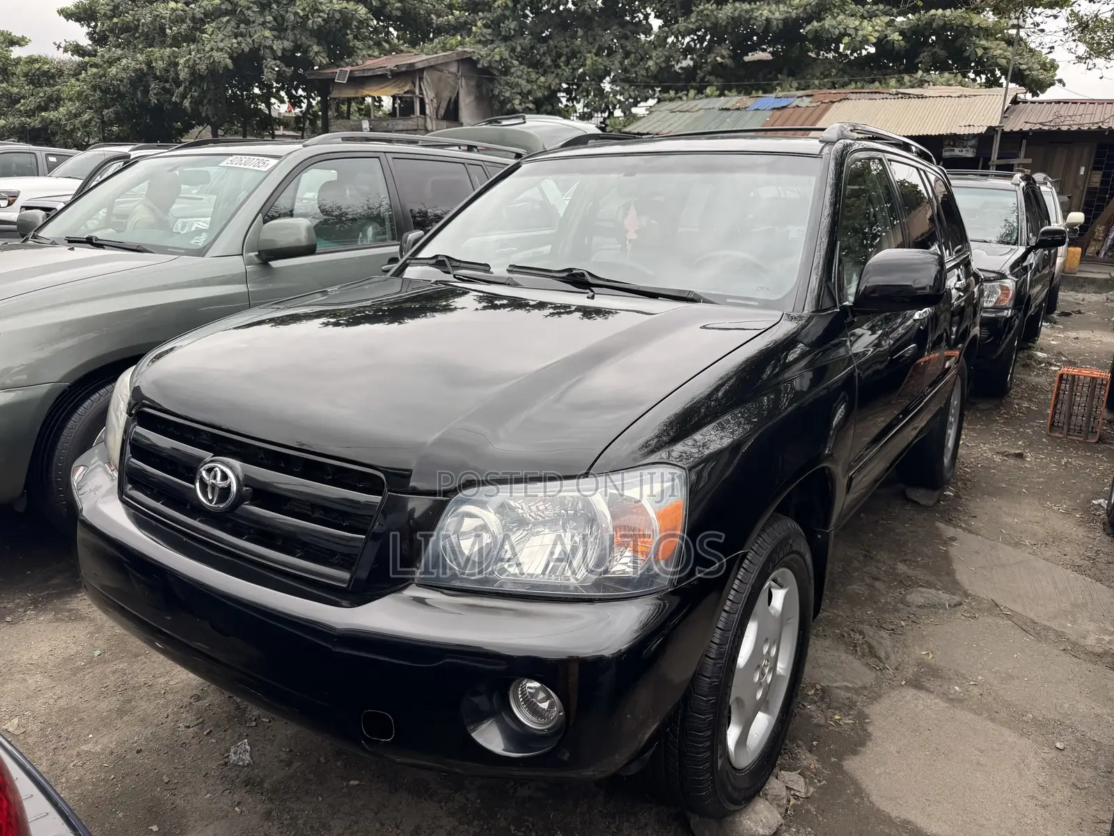 Toyota Highlander V6 2005 Black