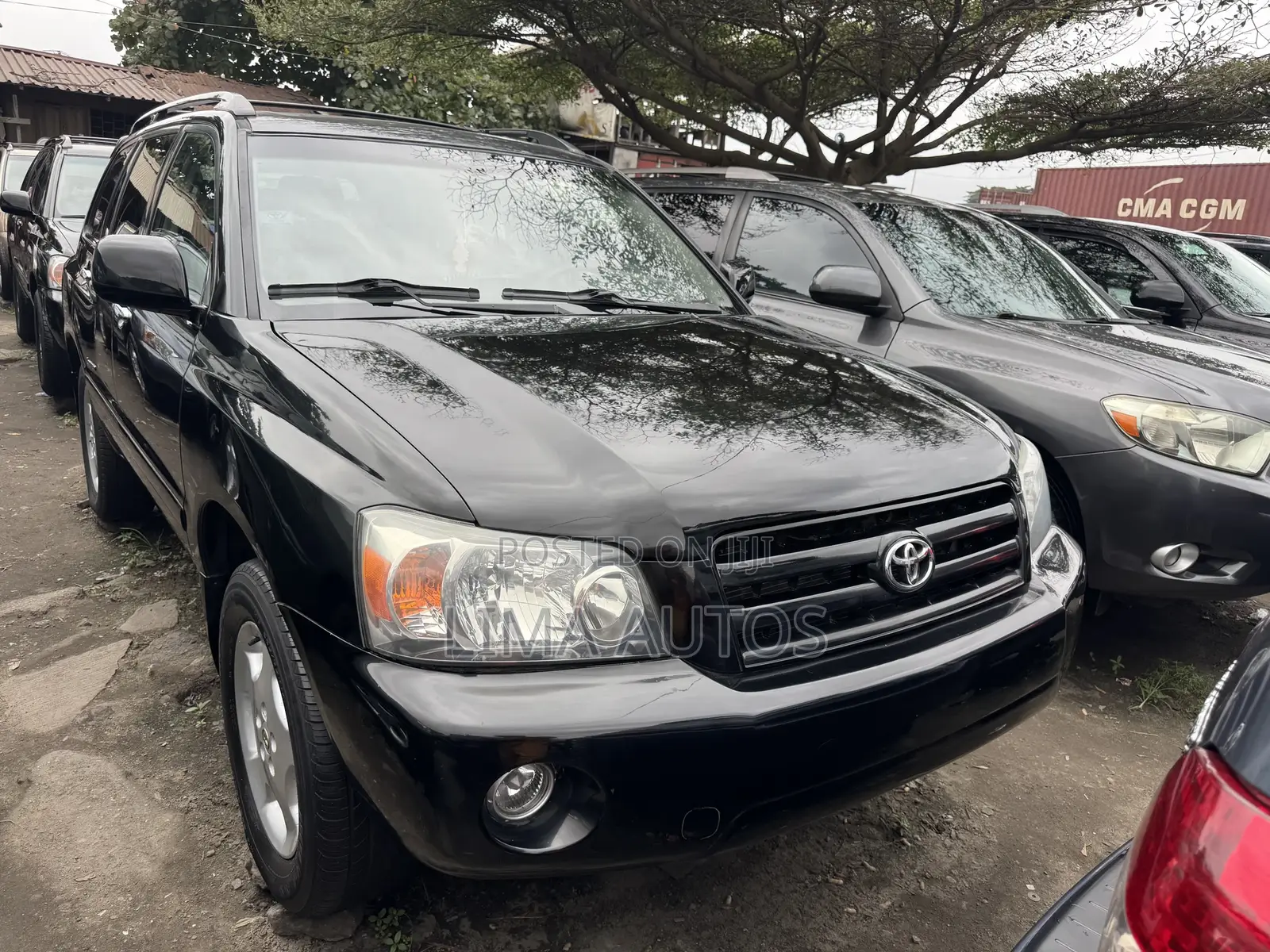 Toyota Highlander V6 2005 Black
