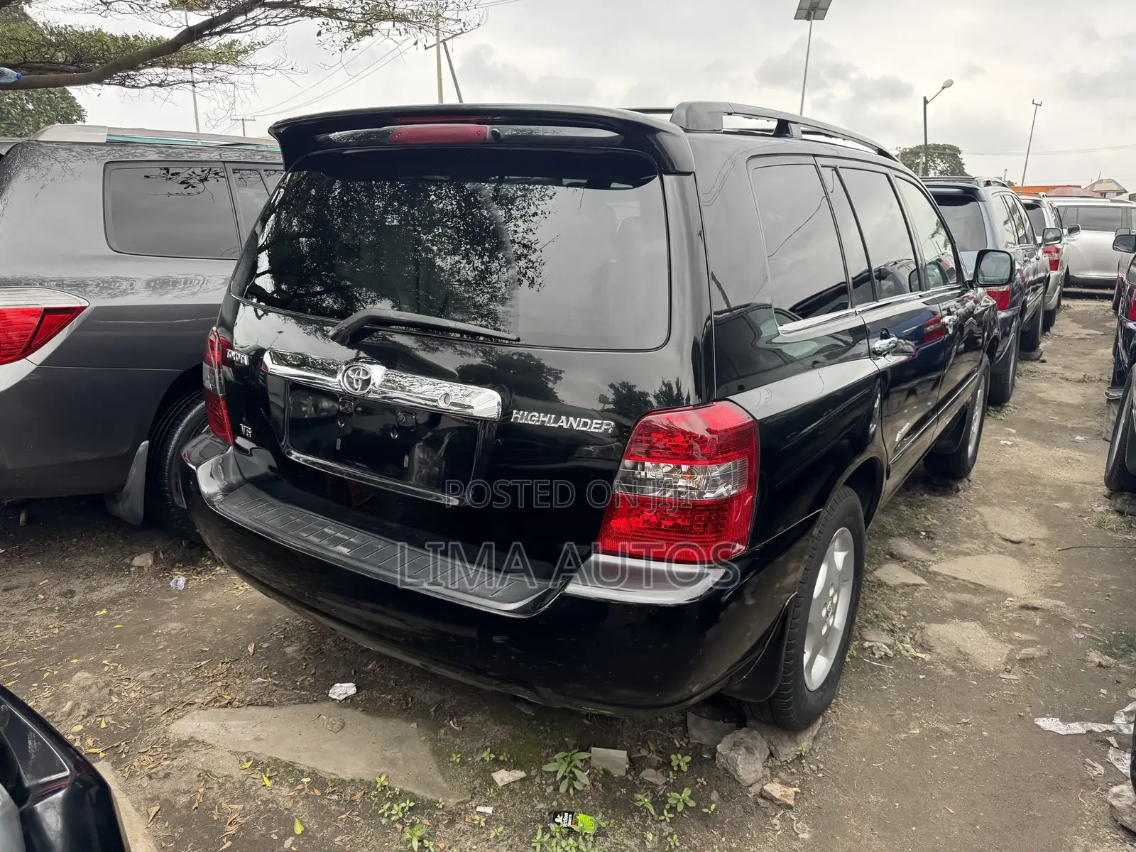 Toyota Highlander V6 2005 Black