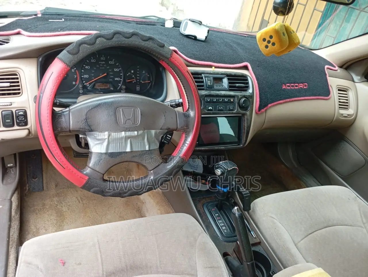 Honda Accord 2003 Gold
