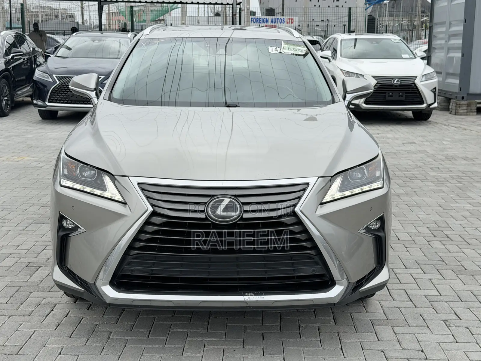 Lexus RX 350 AWD 2017 Gold