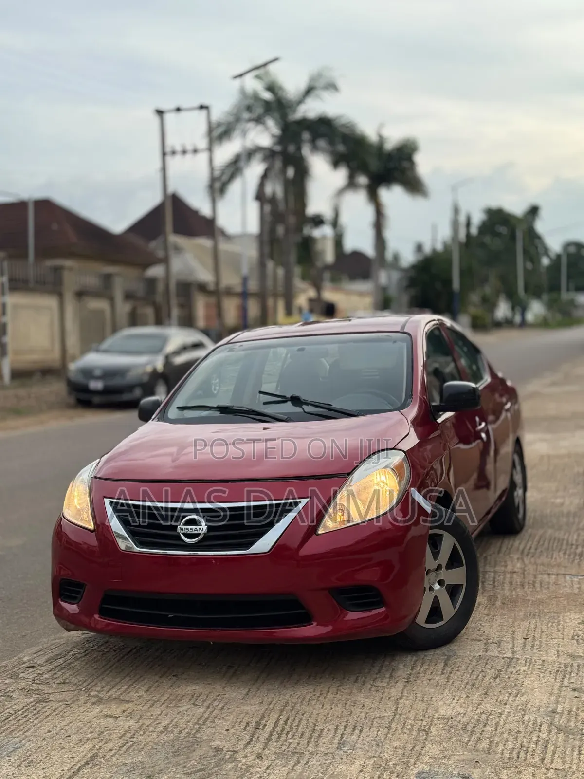 Nissan Versa 2015 Red