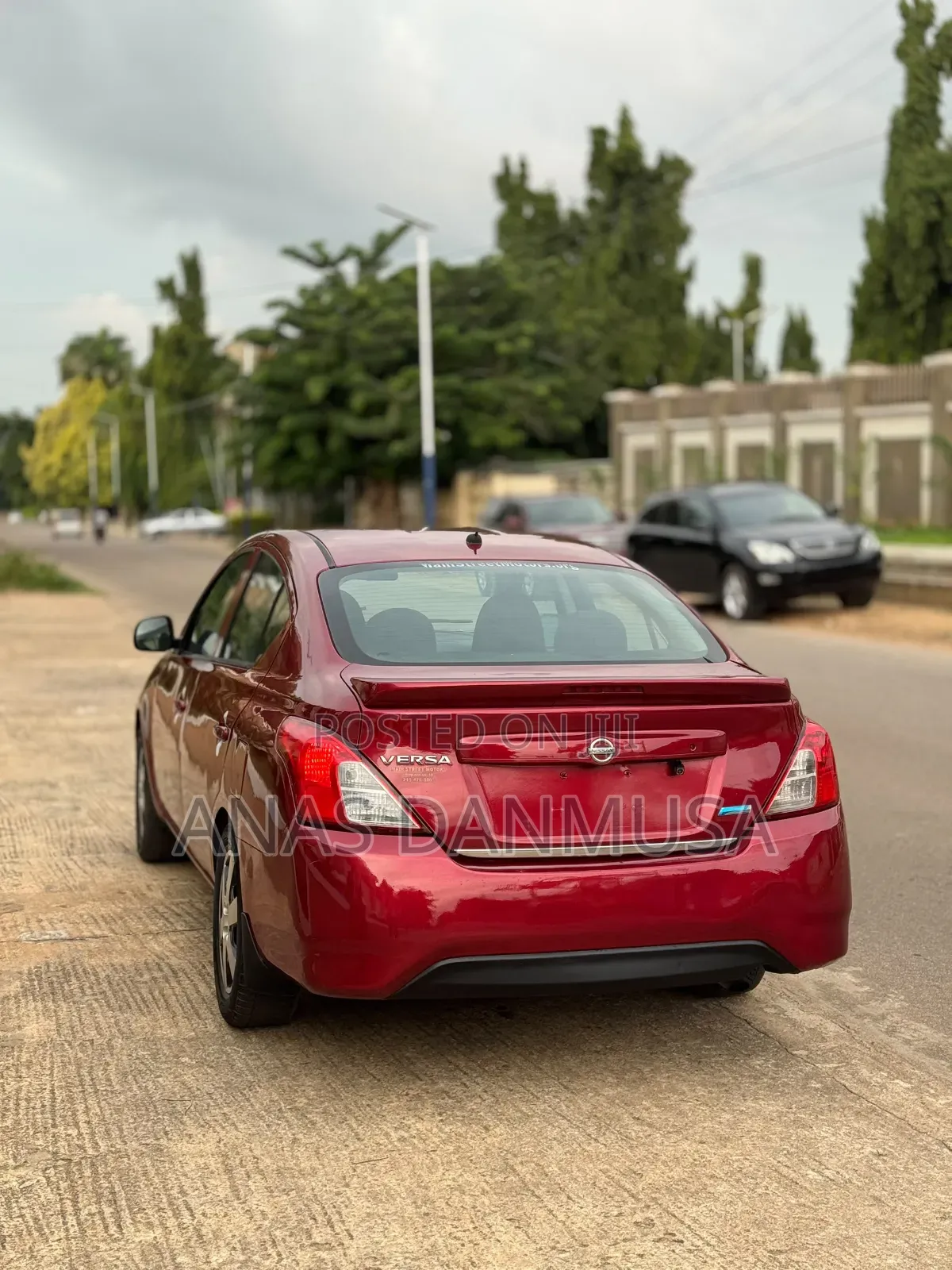 Nissan Versa 2015 Red