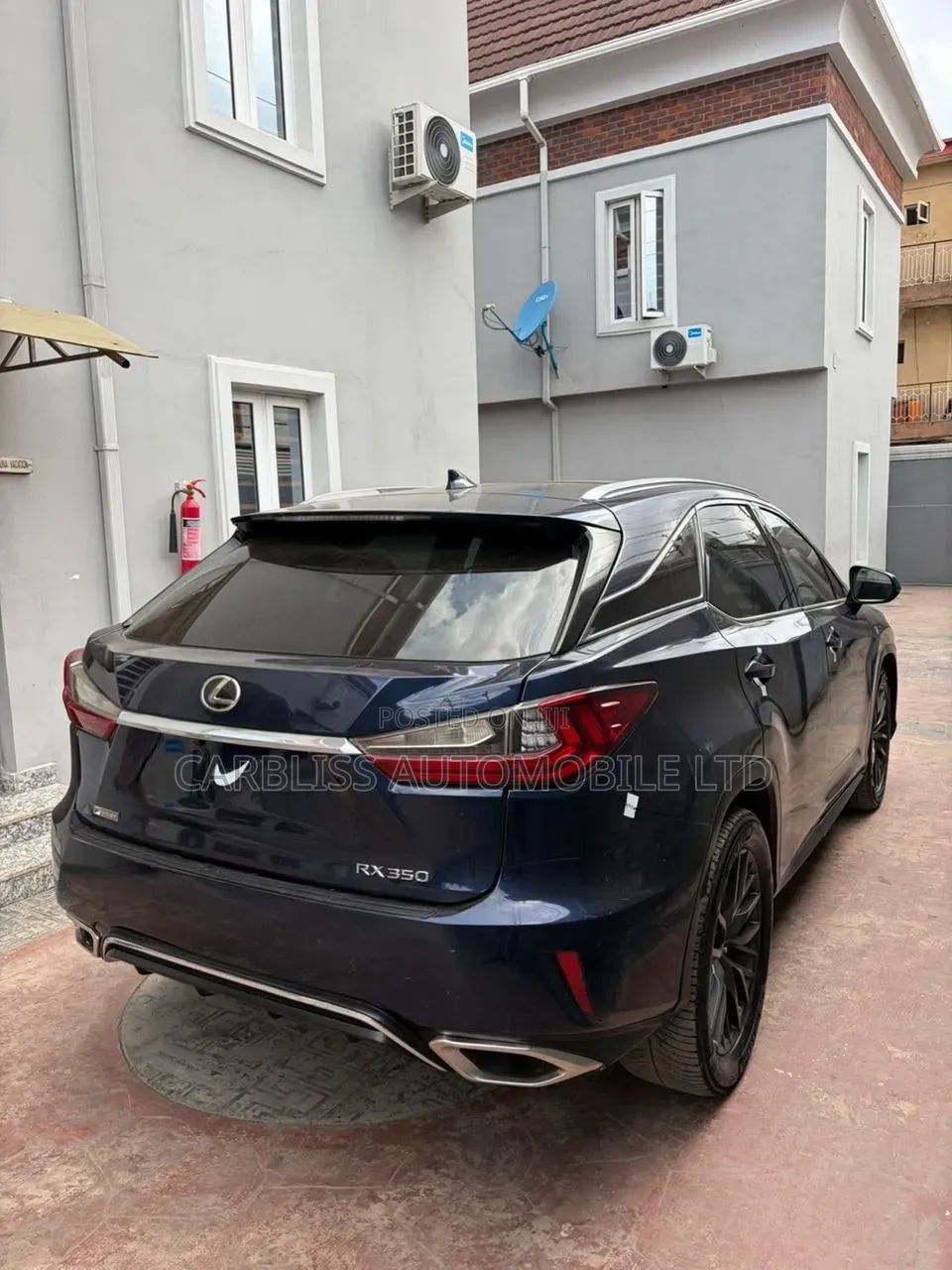Lexus RX 2016 Blue