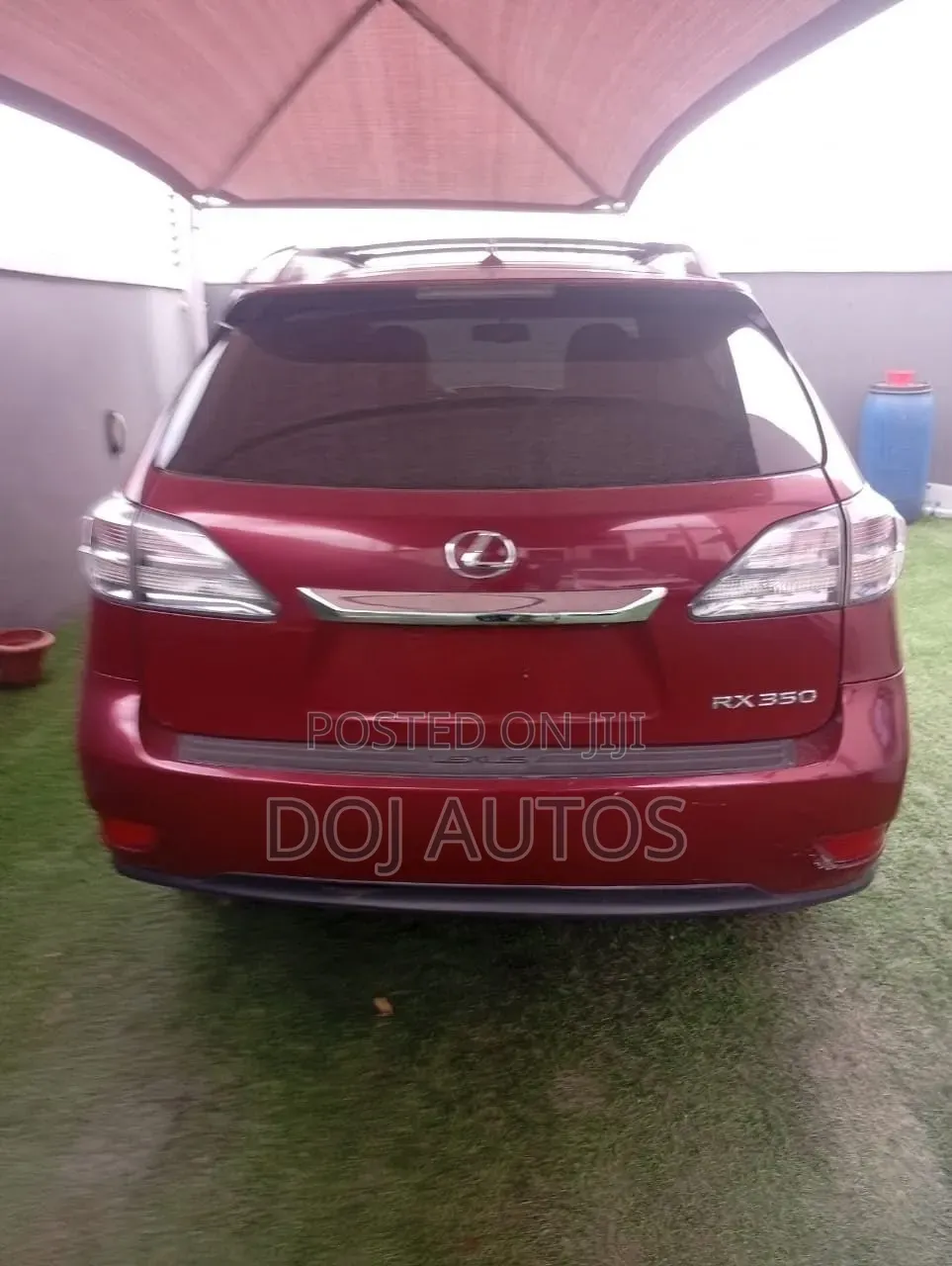 Lexus RX 2012 Burgundy