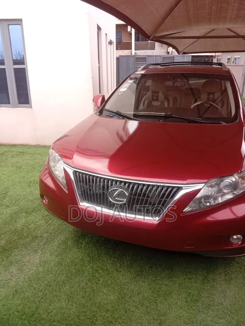 Lexus RX 2012 Burgundy