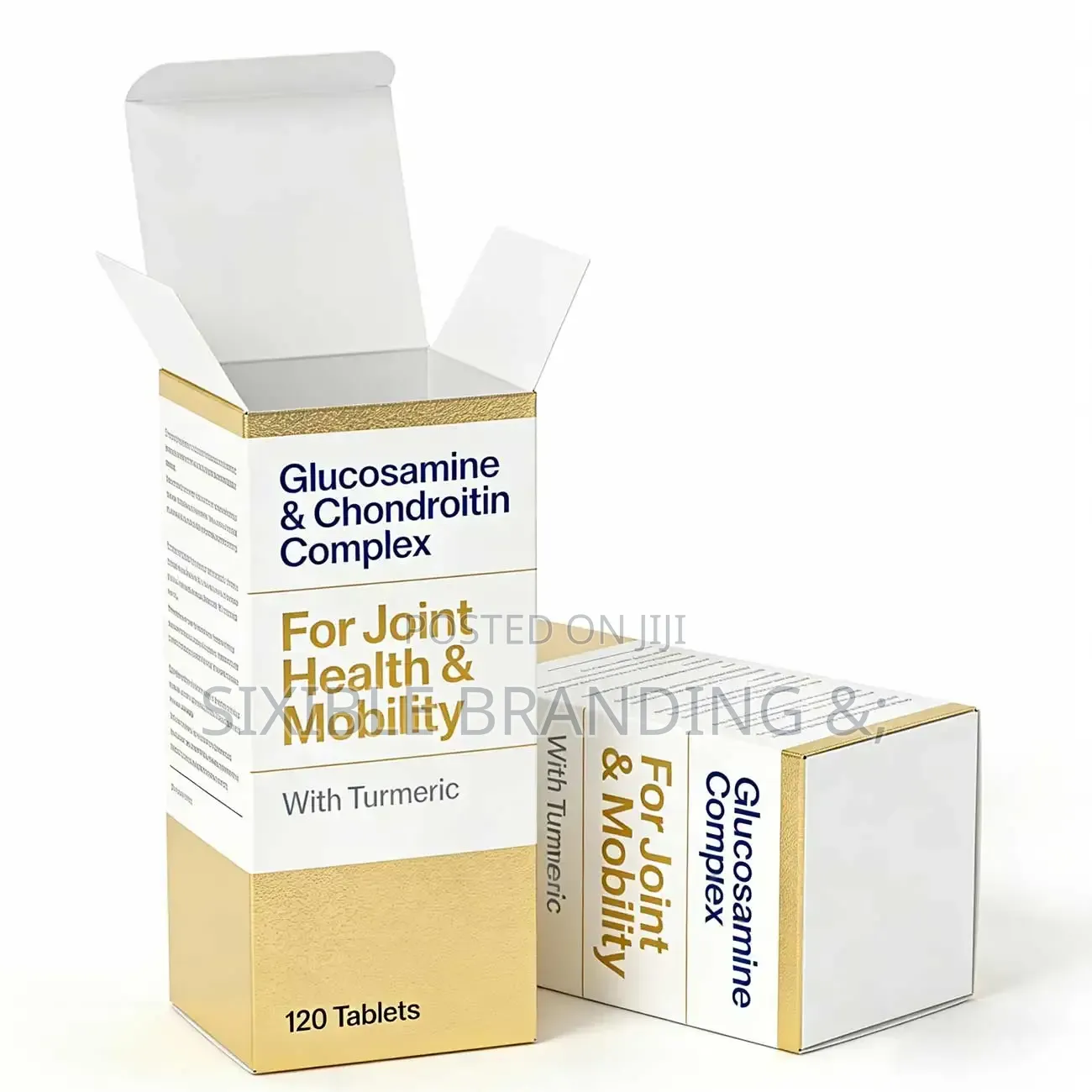 Cardboard Paper Boxes for Medicine and Supplement Bottles