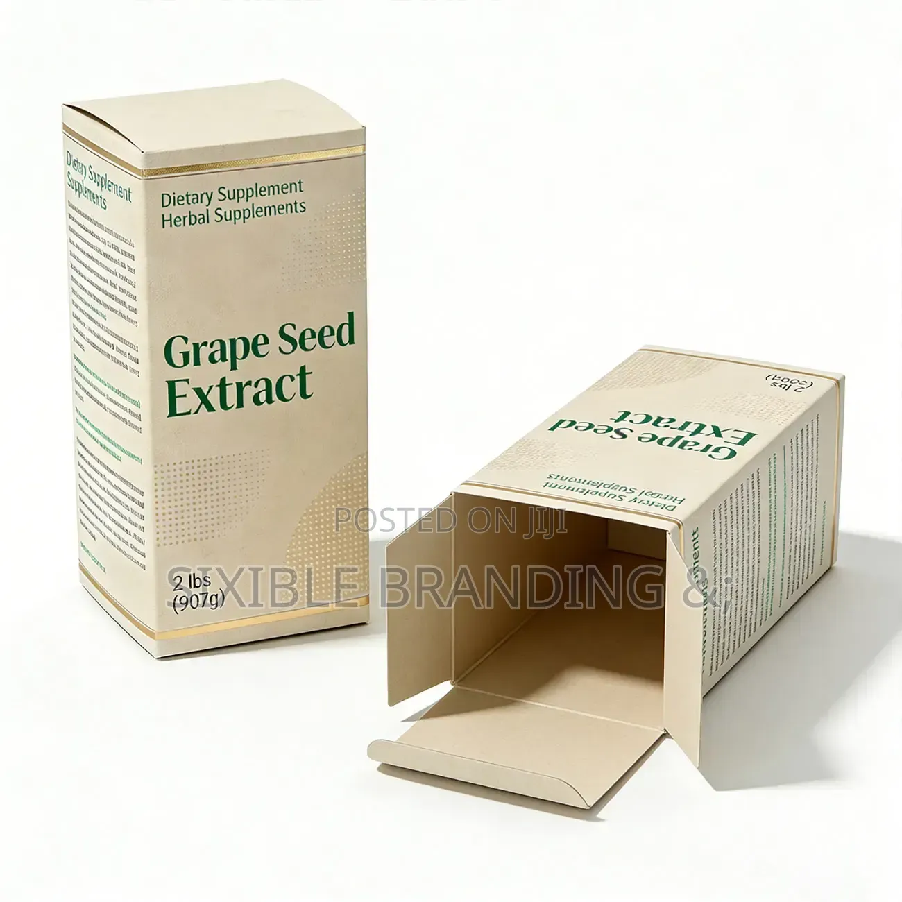Cardboard Paper Boxes for Medicine and Supplement Bottles