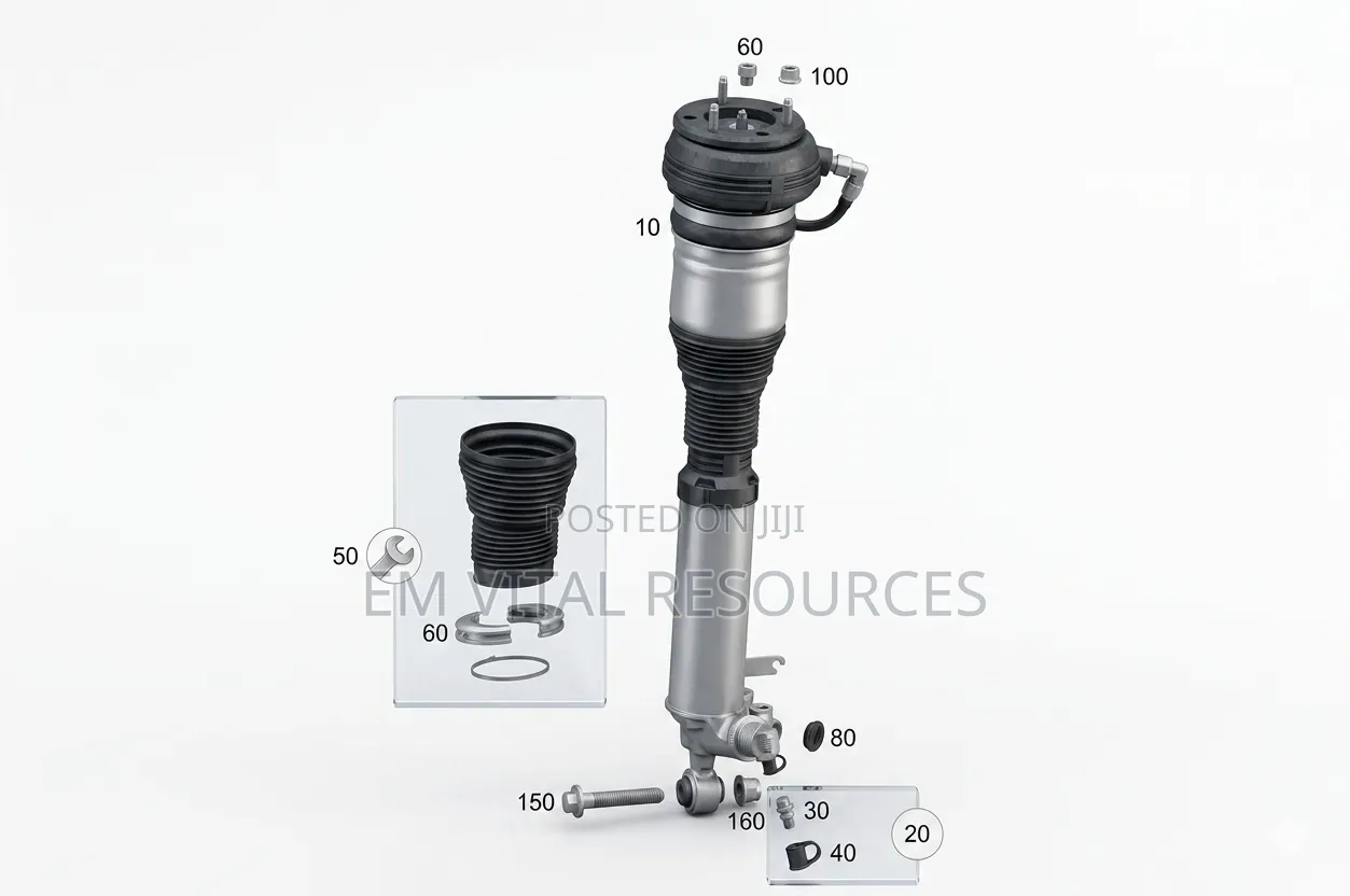 2021 - 2026 Mercedes S Class Maybach Front and Back Shocks