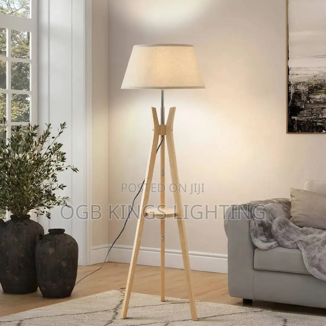 Nordic Wood Floor Lamp Fashion and Simple Floor Lamp