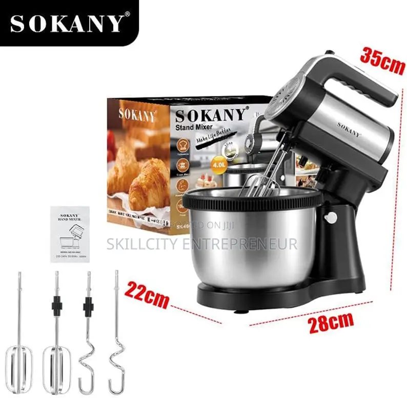 Sokany Sk-6662 Stand Mixer.