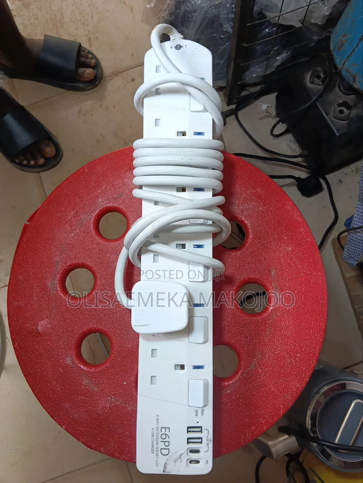 Surge Protection Extension With USB London