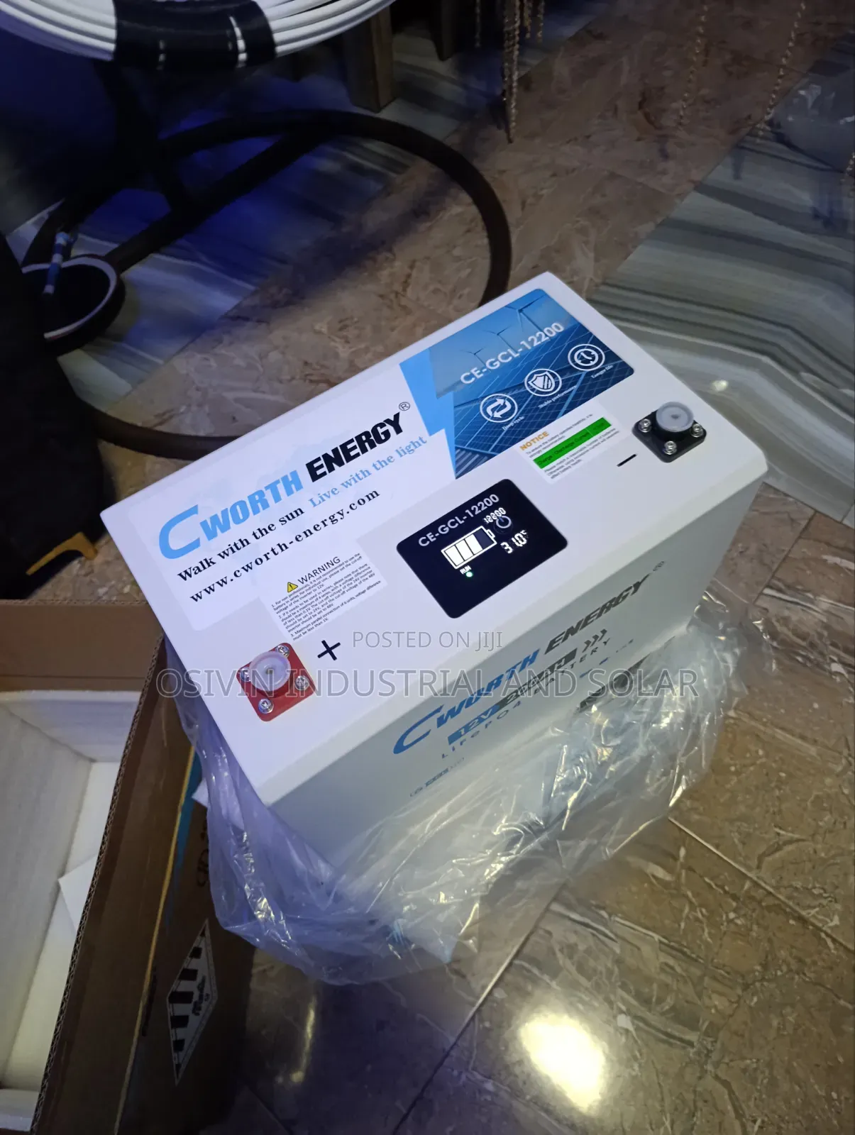 200ah 12v Cworth Lithium Iron Battery 2.5kwh