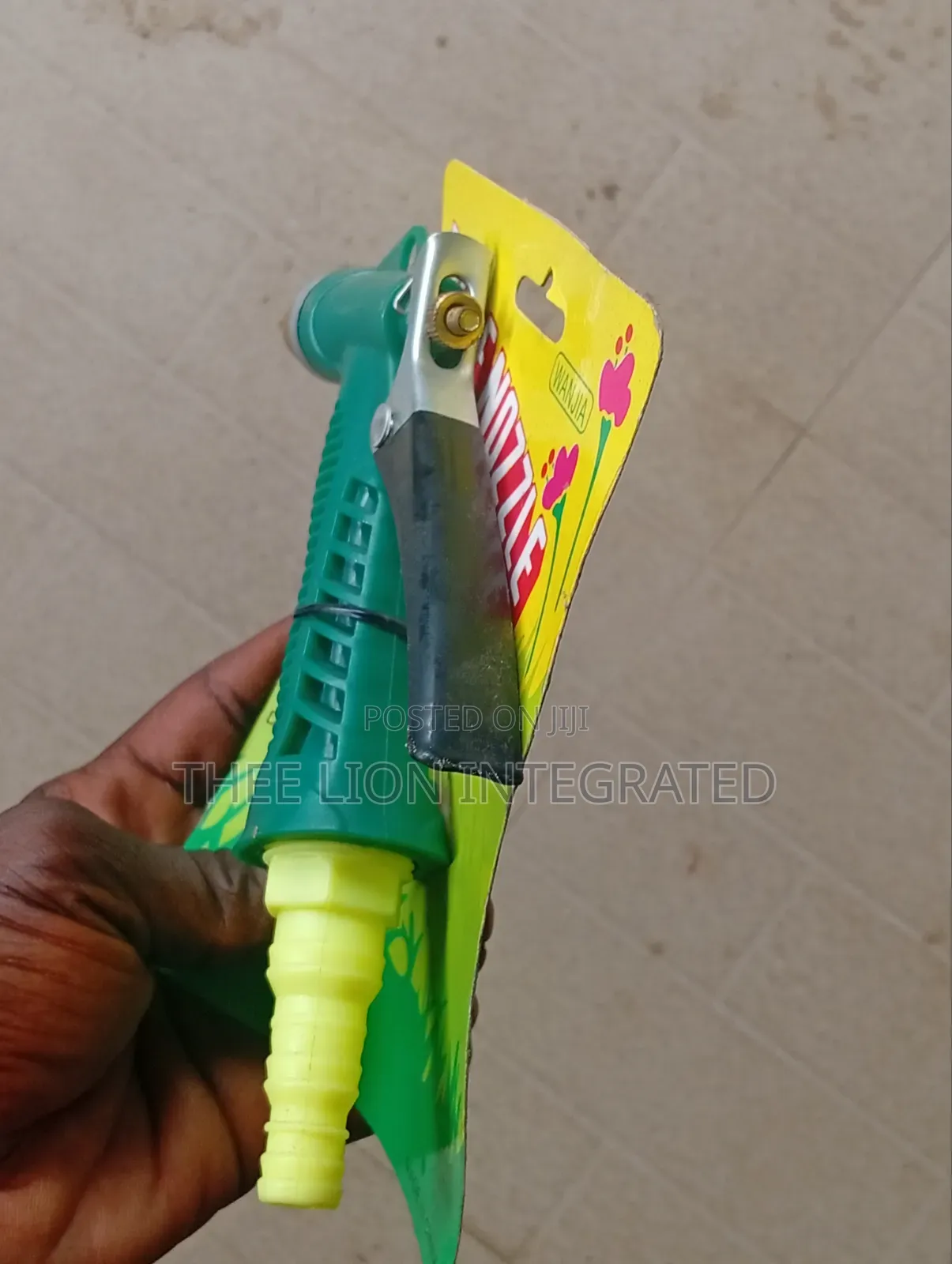 Wanjia Heavy Duty Metal Lever Spray Nozzle - High Pressure Water Gun