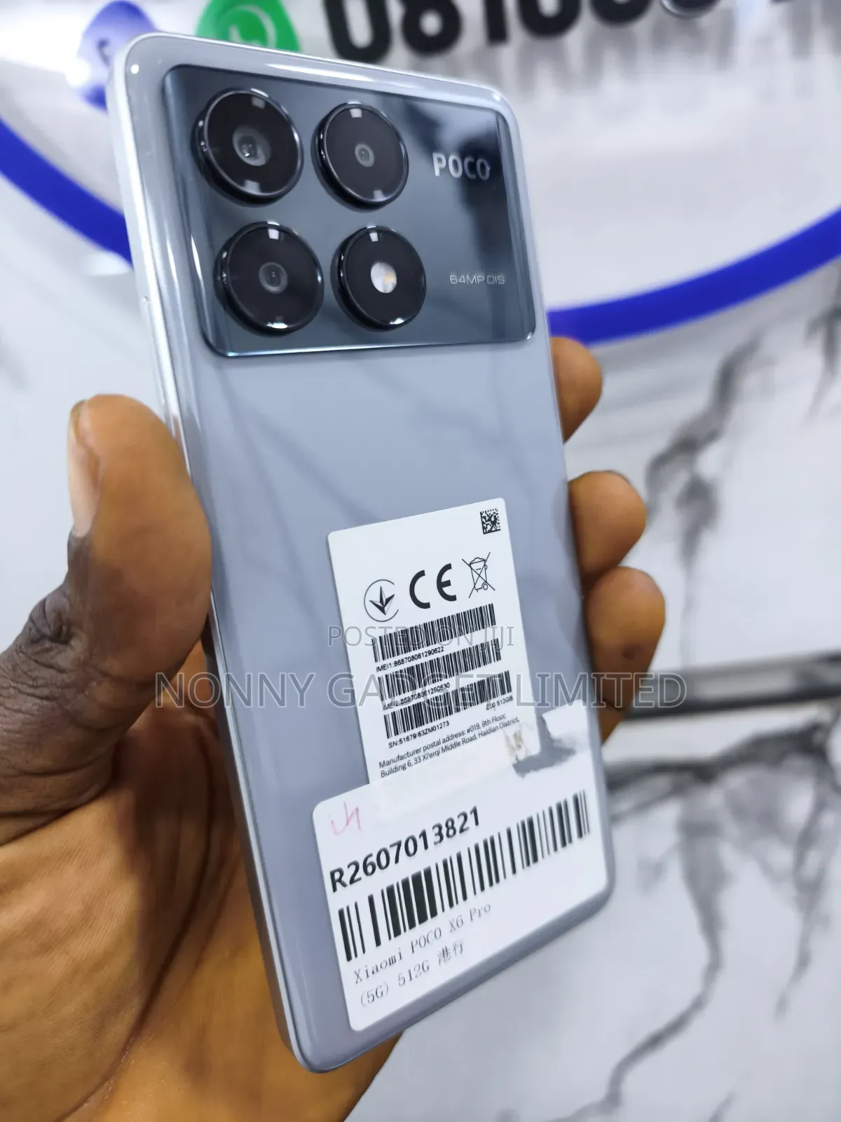 Xiaomi Poco X6 Pro 512 GB Gray