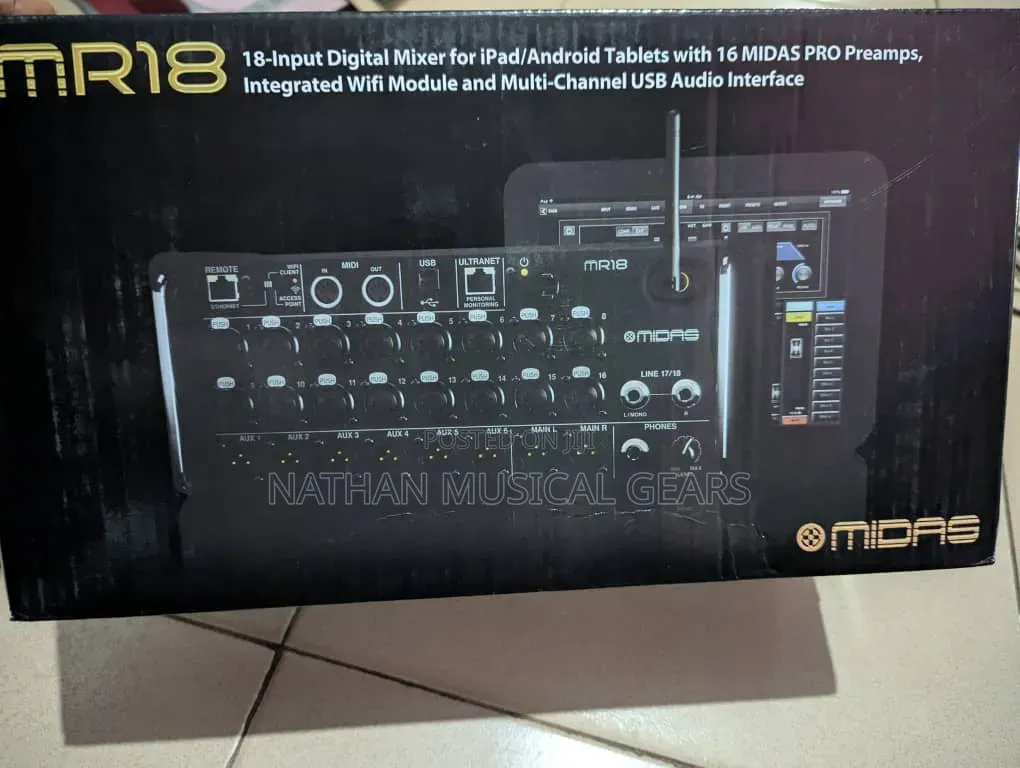 Midas MR18 Digital Mixer