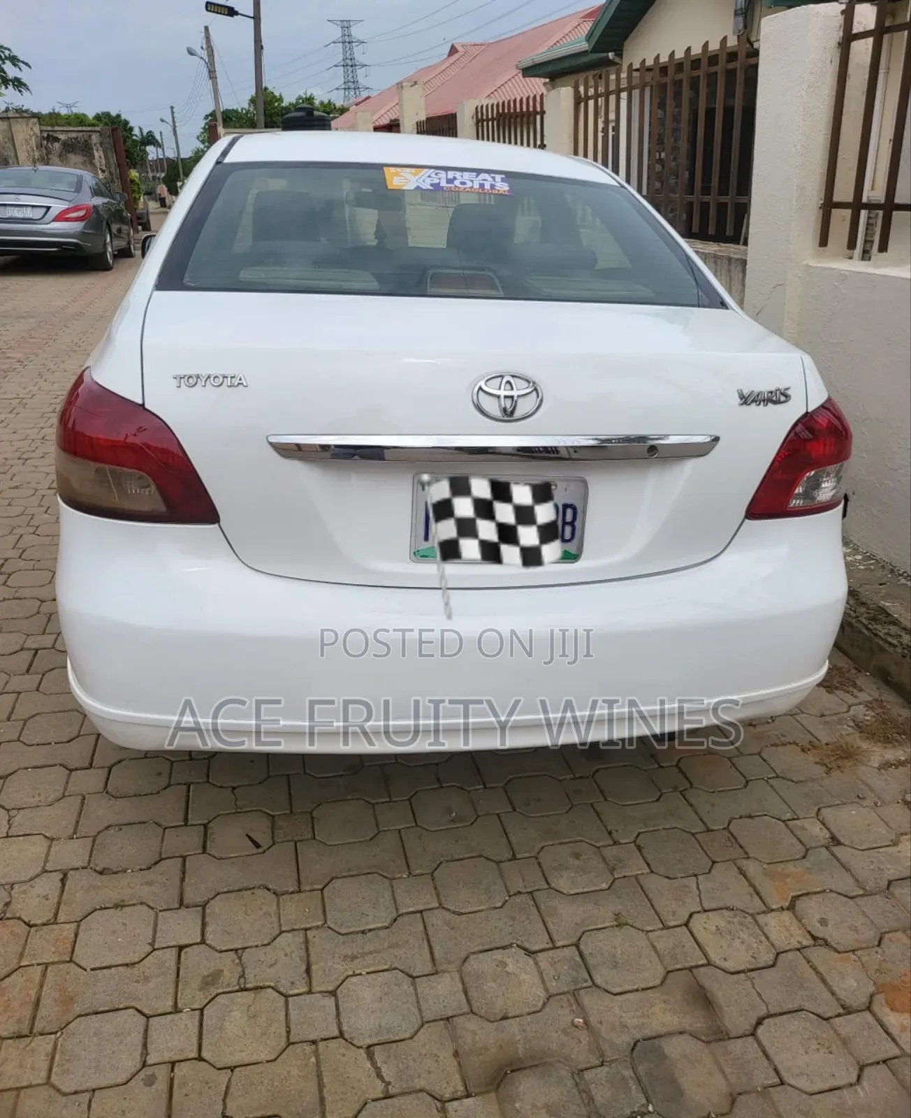 Toyota Yaris 2008 White