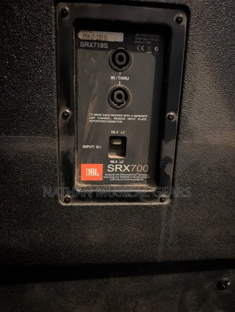 JBL SRX718S Single 18" Subwoofer a Pair .
