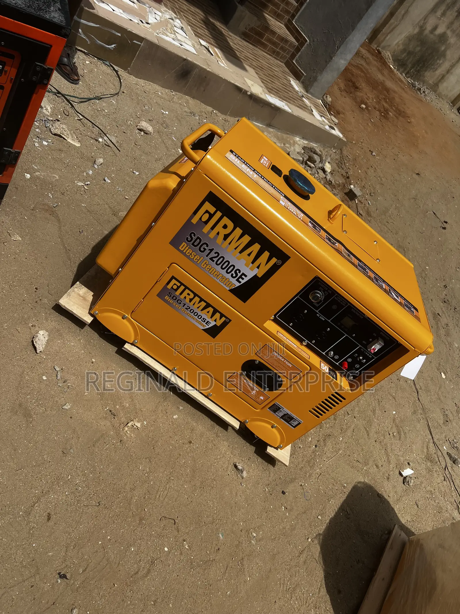 Firman Diesel Generator Sdg12000 Semi Silent Diesel Generator