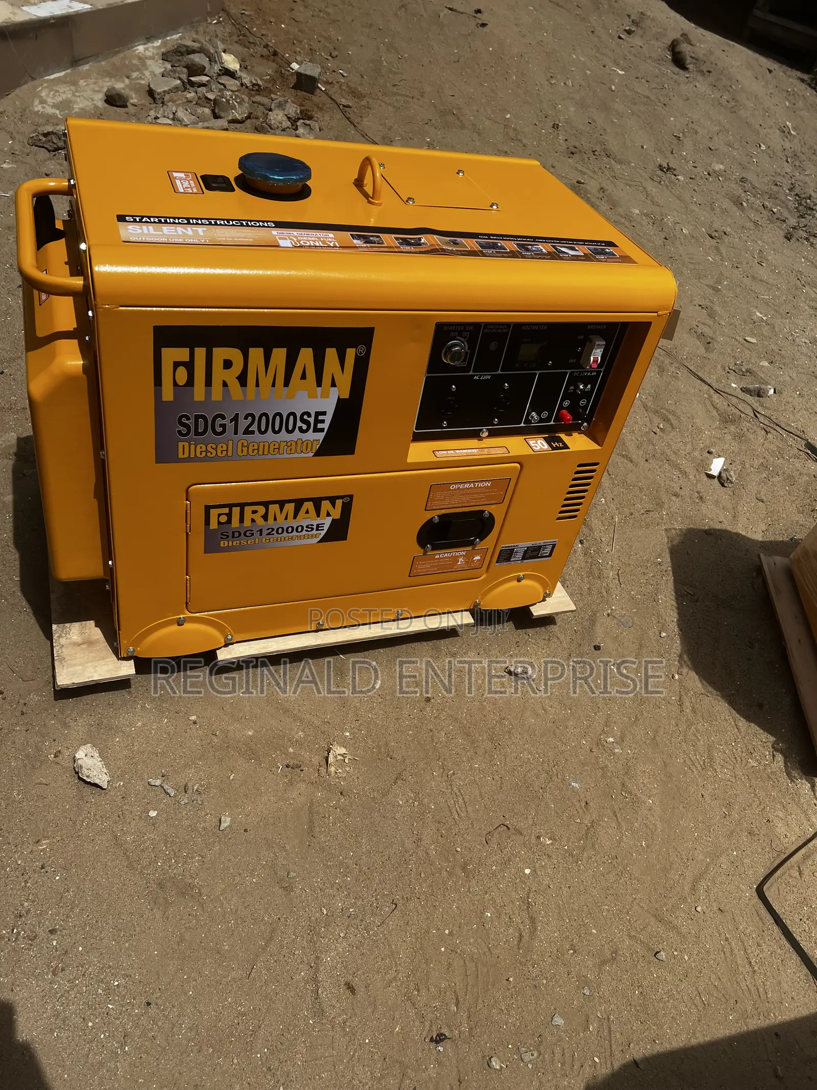 Firman Diesel Generator Sdg12000 Semi Silent Diesel Generator