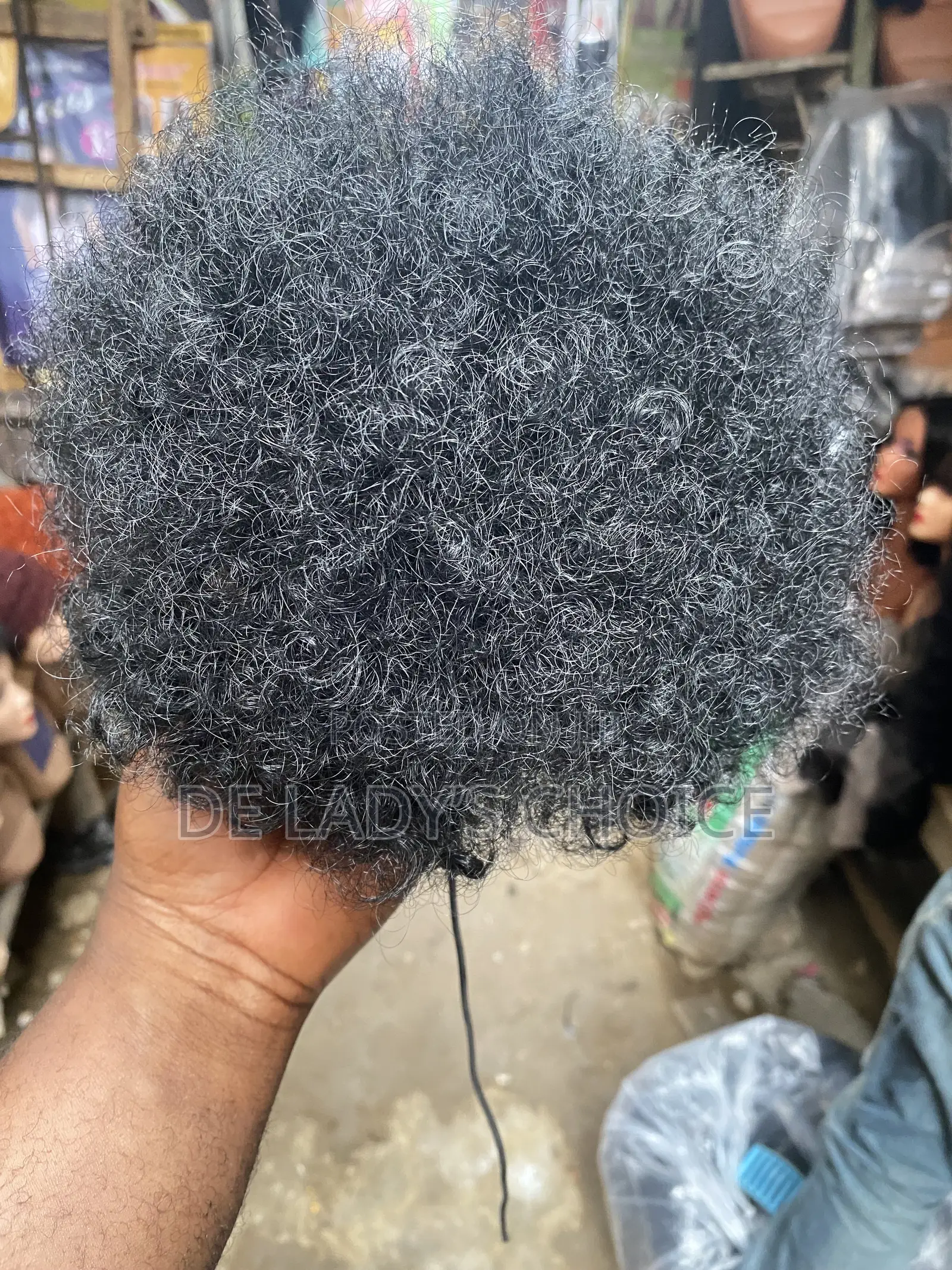 Afropony With Strip