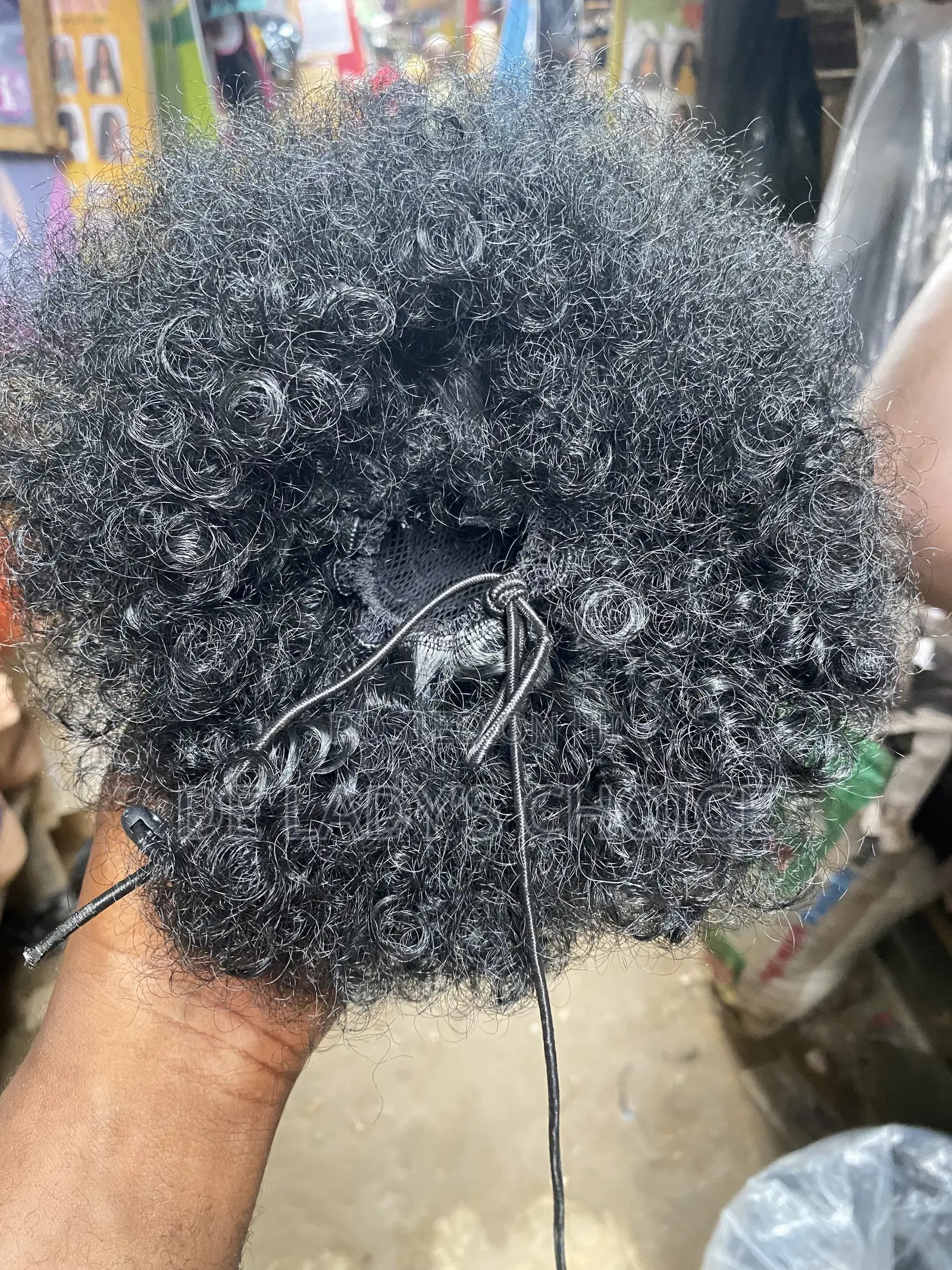 Afropony With Strip