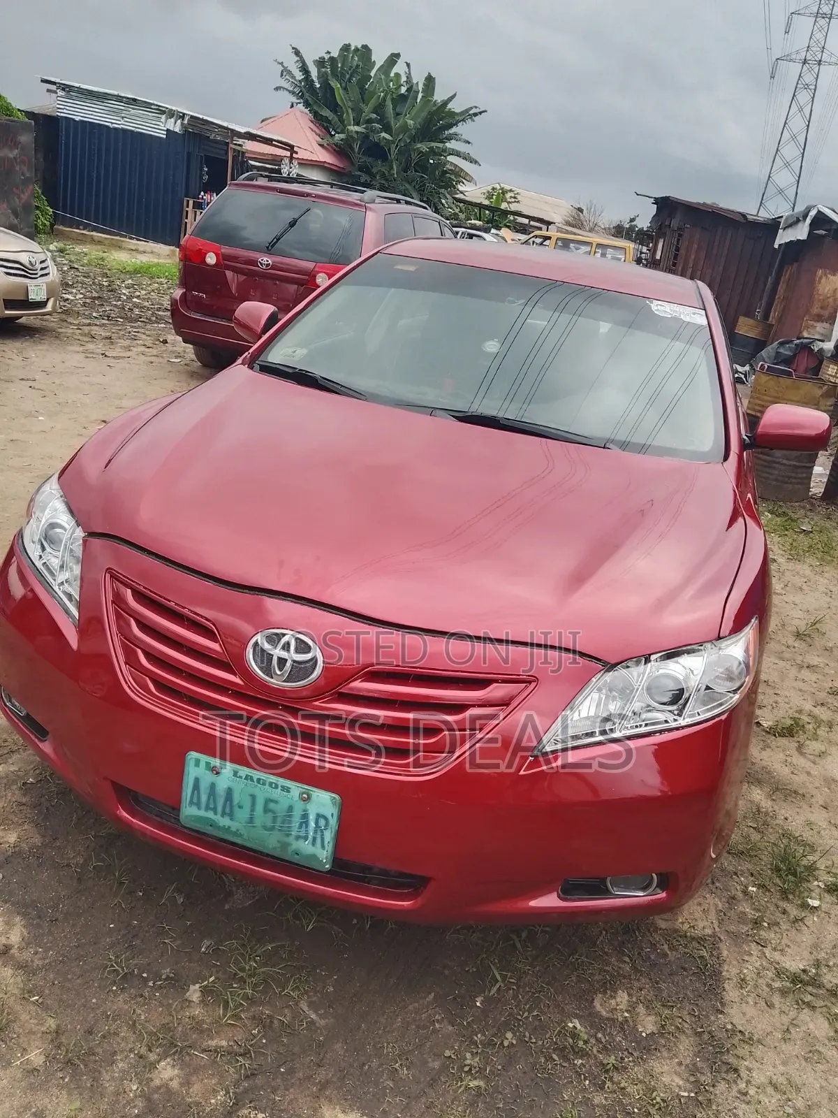 Toyota Camry 2.4 LE 2008 Red