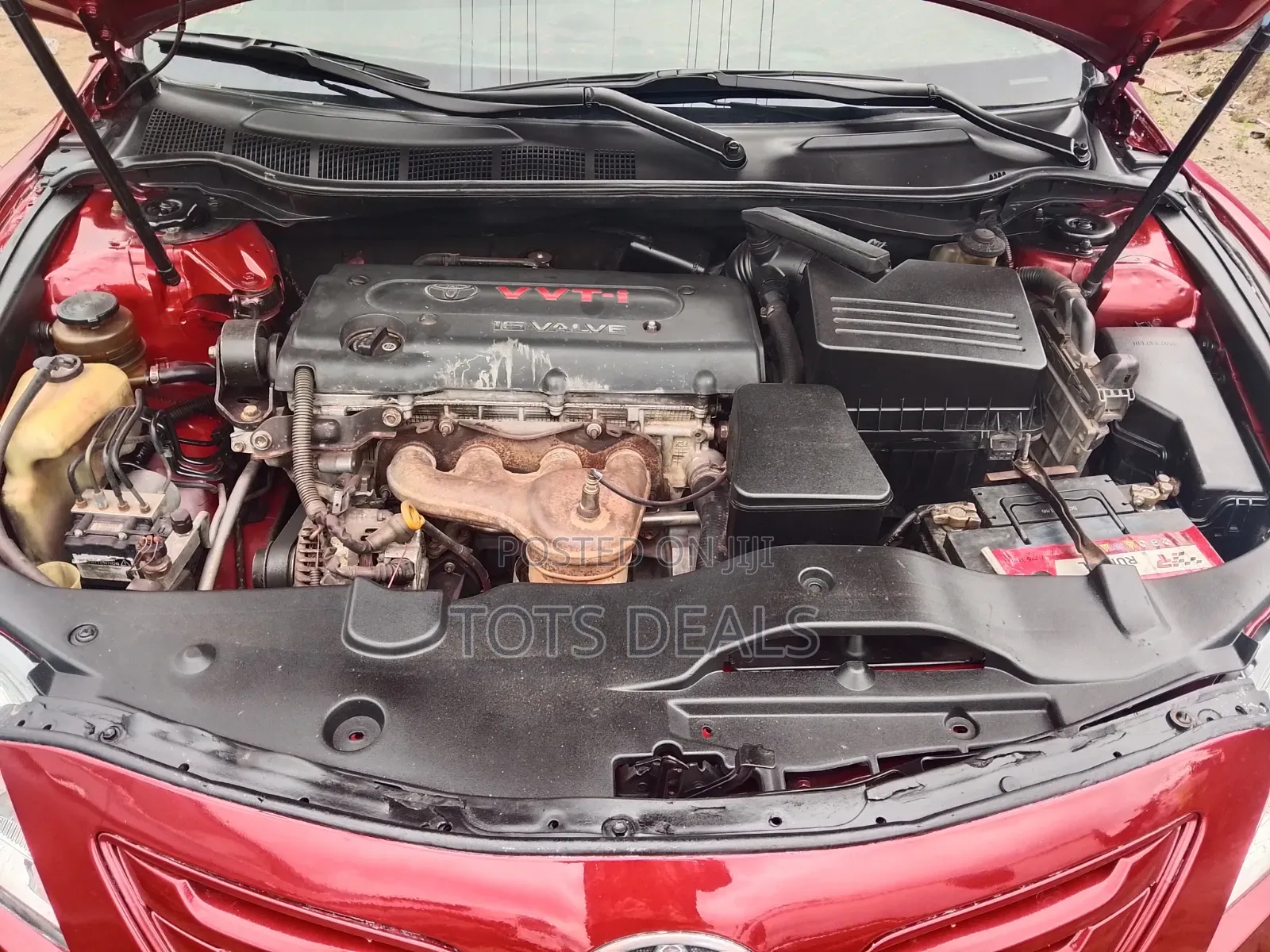 Toyota Camry 2.4 LE 2008 Red